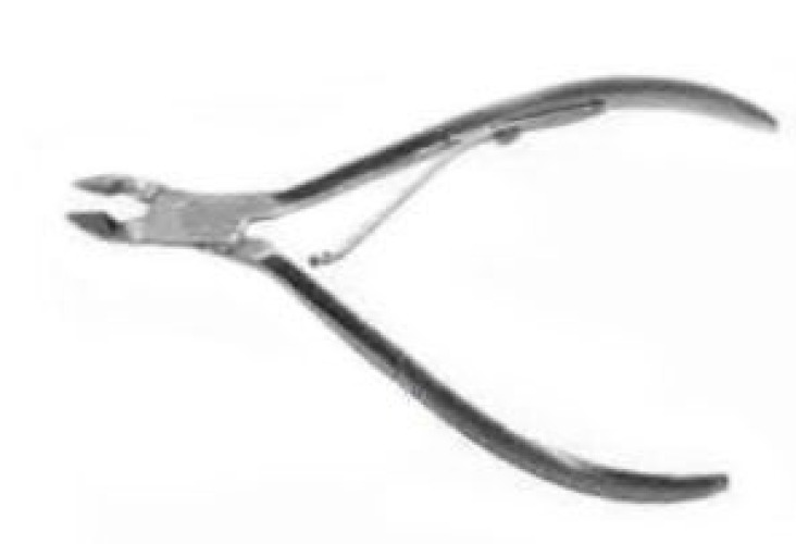 Medline - 67420 Nail Nipper Centurion® Angled, Straight 4-1/4 Inch Length