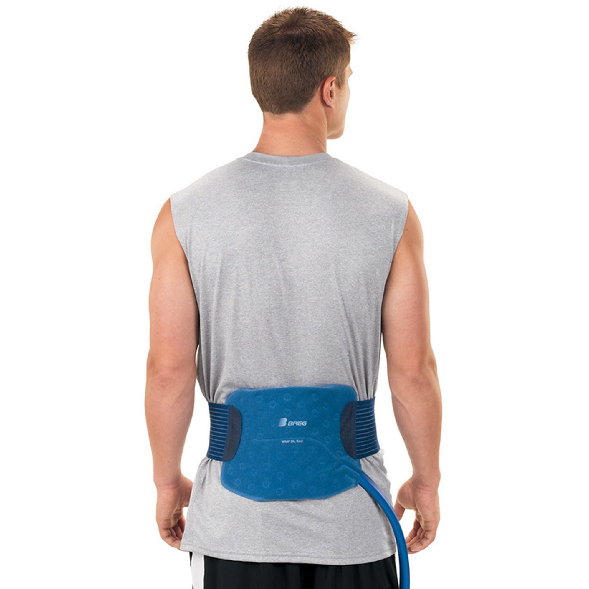 Breg - 09805 Cold Therapy Pad WrapOn™ Back 8-1/4 X 11 Inch Plastic / Felt / Foam / Elastic Reusable
