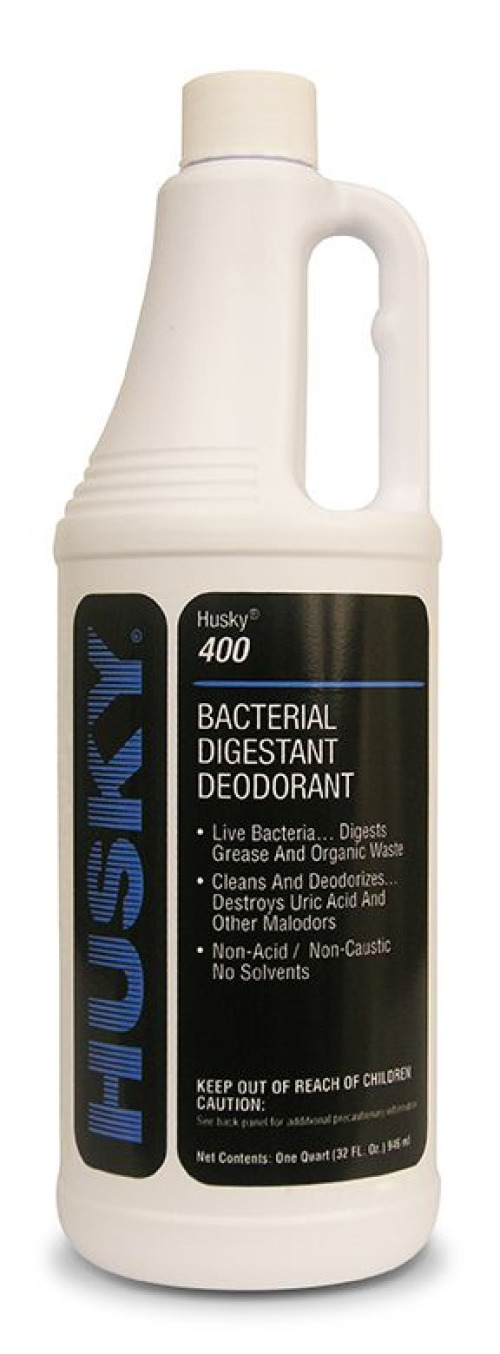 Canberra - HSK-400-03 Drain Cleaner Husky® Bio-enzymatic Enzyme Based Manual Pour Liquid 32 oz. Bottle Balsam Scent NonSterile