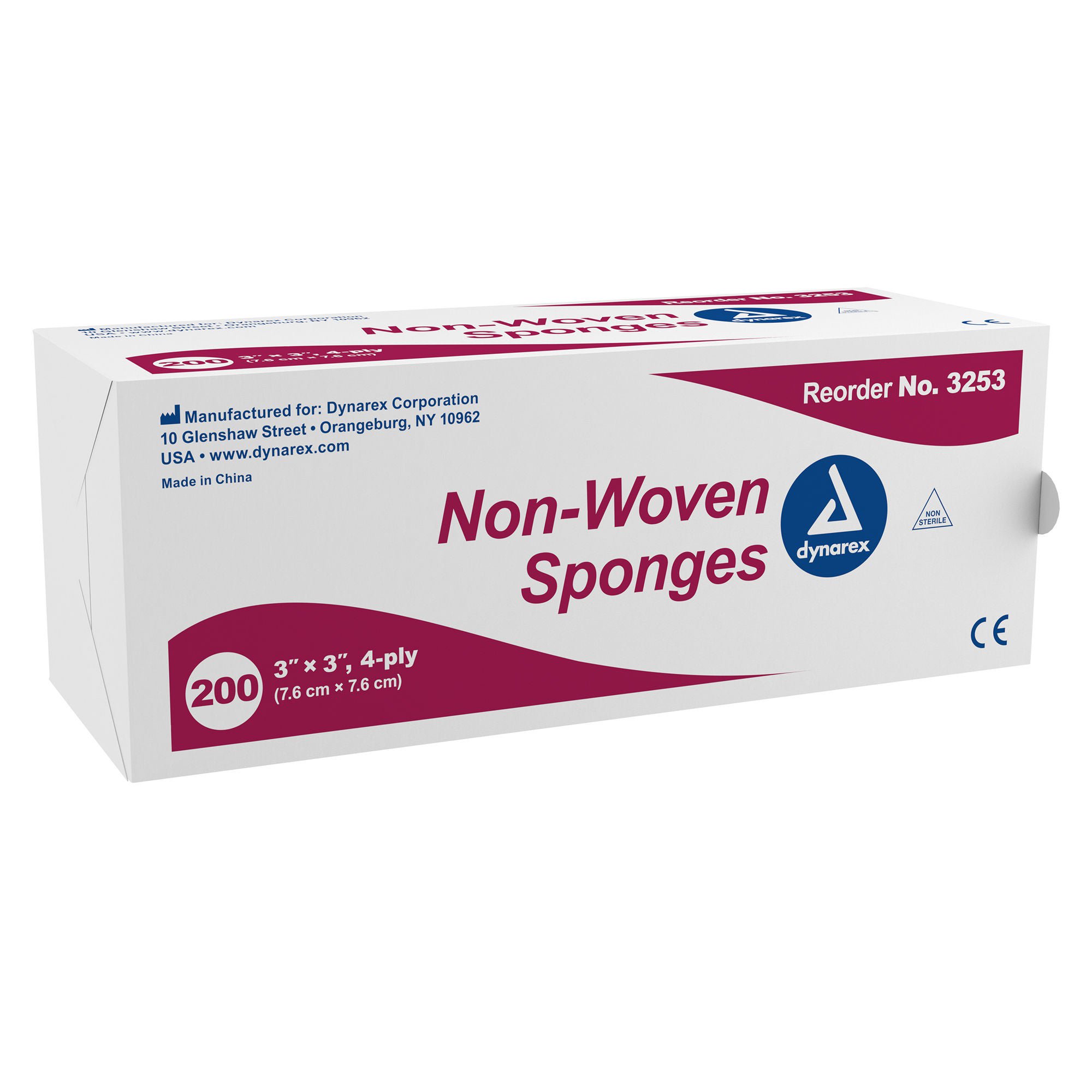 Dynarex - 3253 dynarex Nonwoven Sponge