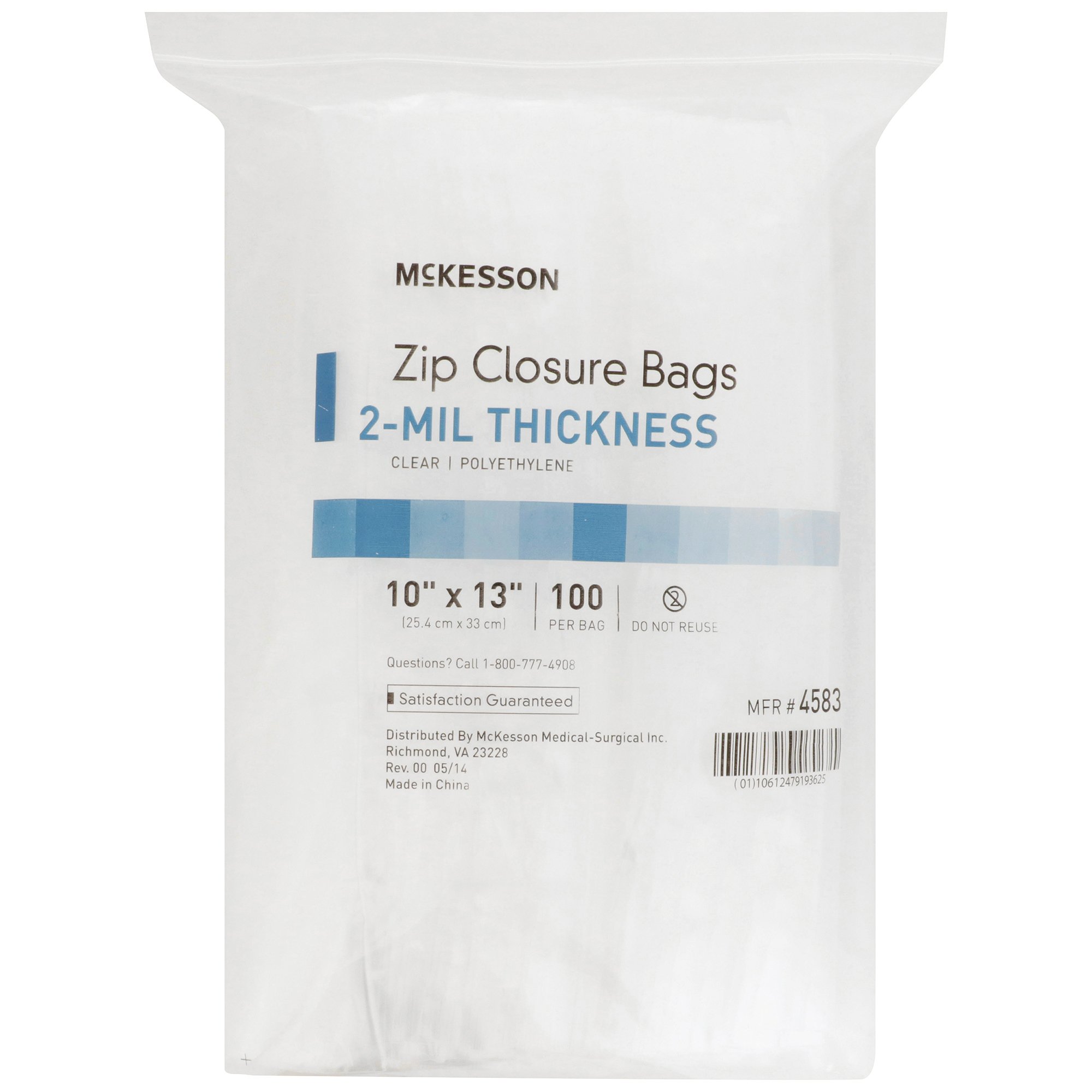 McKesson Reclosable Bag 4583 by McKesson Brand