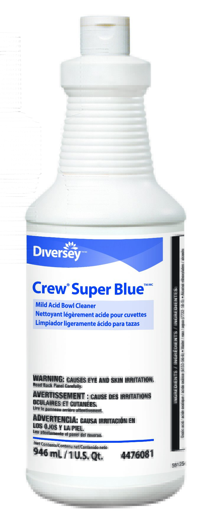 Essendant Co-United Stationers - DVO94476081 Crew® Super Blue™ Mild Acid Toilet Bowl Cleaner