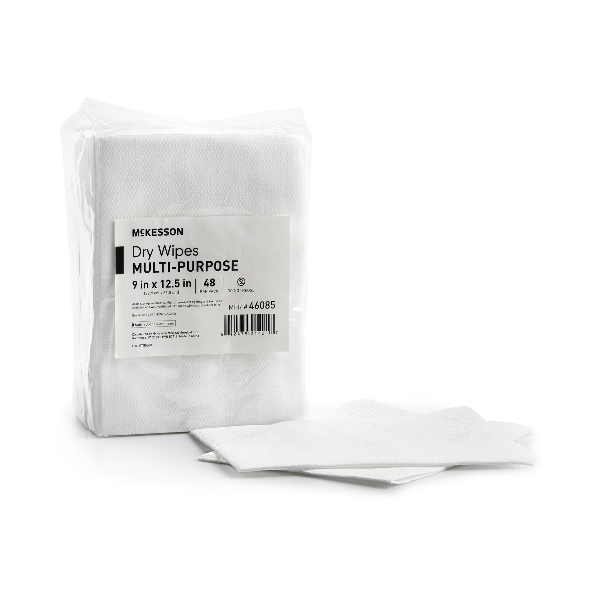 McKesson Brand - 46085 McKesson Dry Wipes