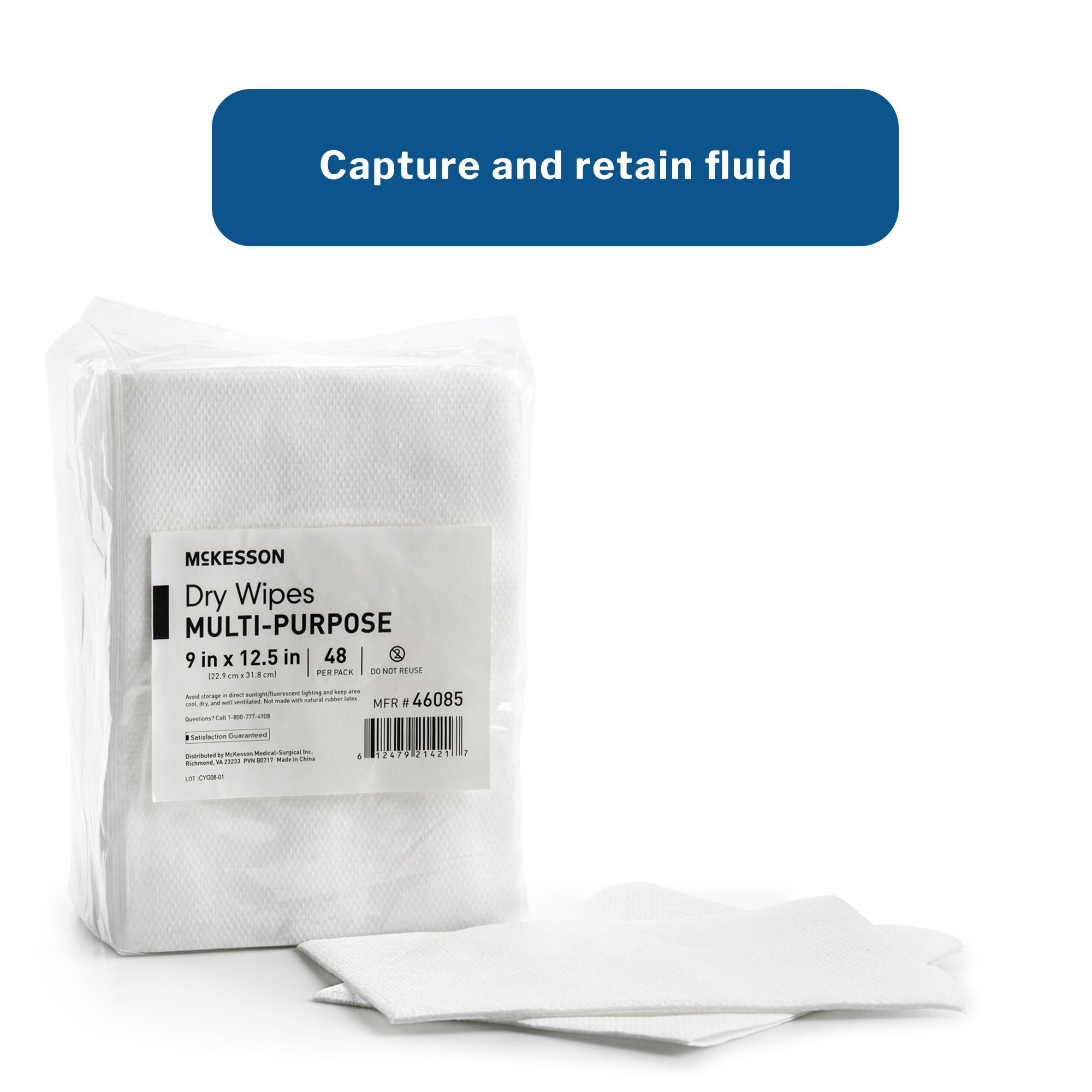 McKesson Multipurpose Task Wipe 46085 by McKesson Brand