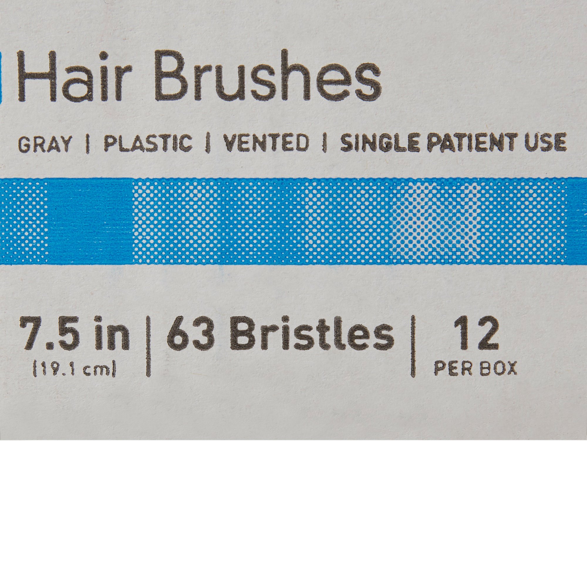 McKesson Brand 955 - McKesson Hairbrush - 1/Each, 12/Box, 288/Case