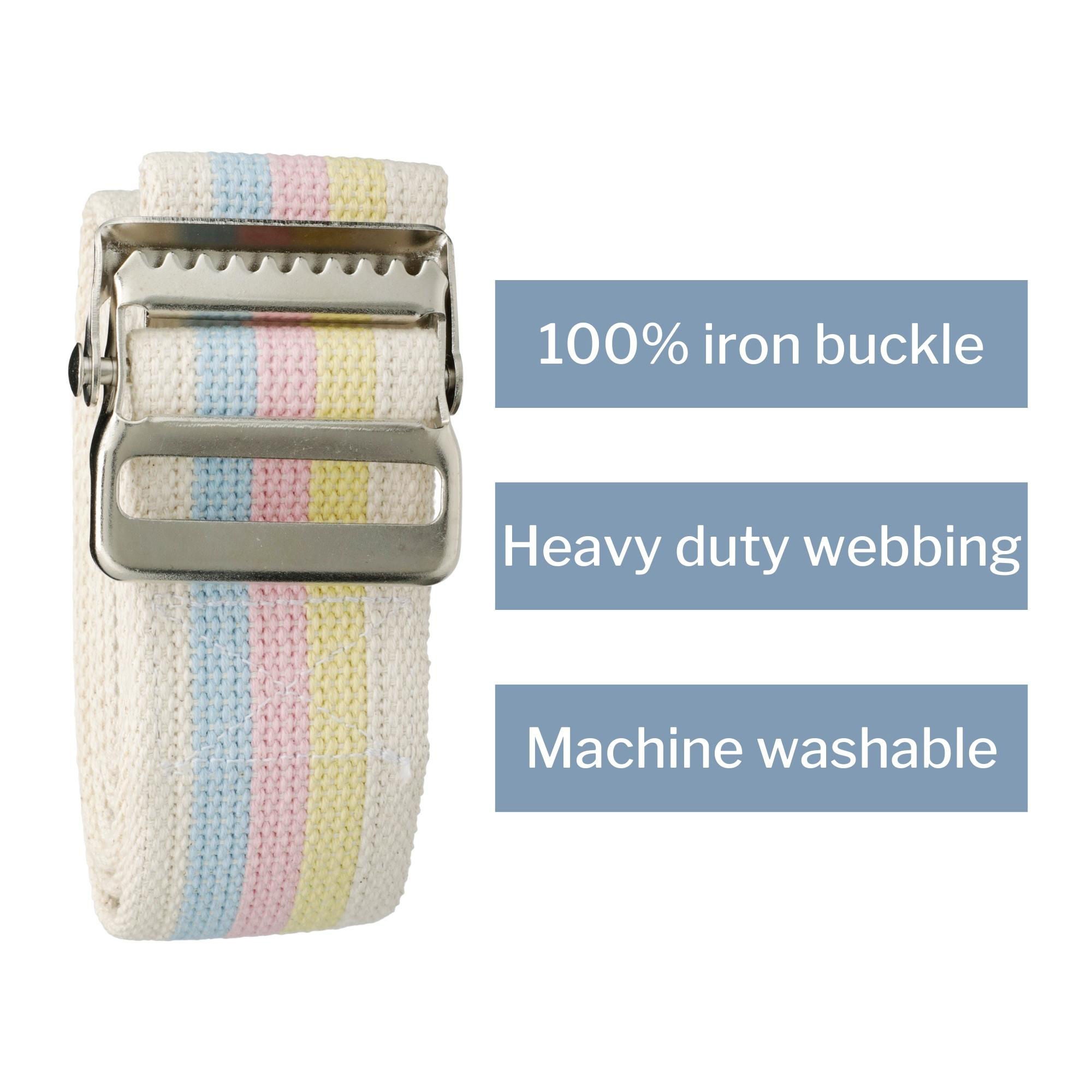 McKesson Brand - 857 McKesson Pastel Stripe Gait Belt