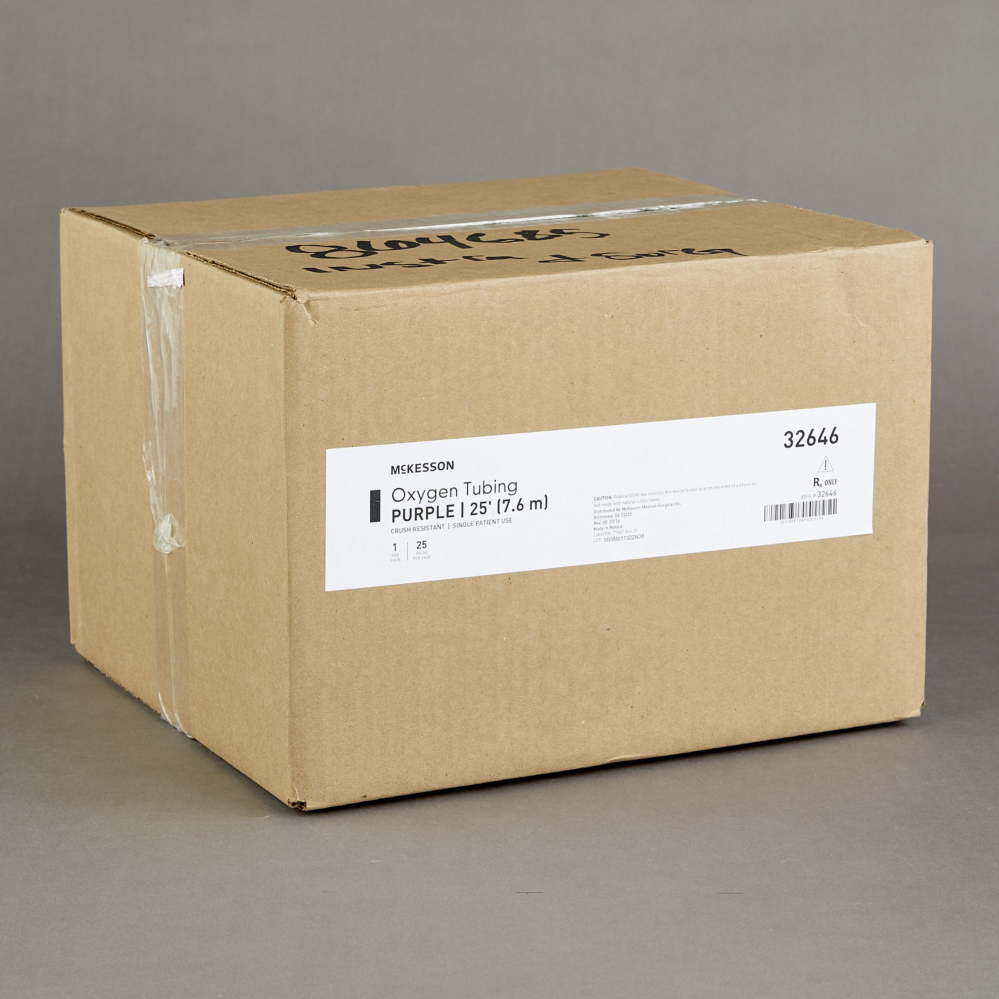 McKesson Brand 32646 - McKesson Oxygen Tubing - 1/Each, 25/Case