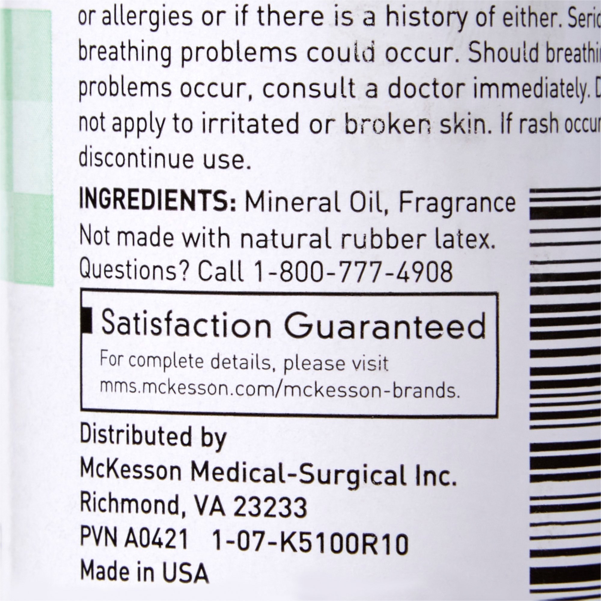 McKesson Brand 16-6399 - McKesson Baby Oil - 1/Each, 96/Case