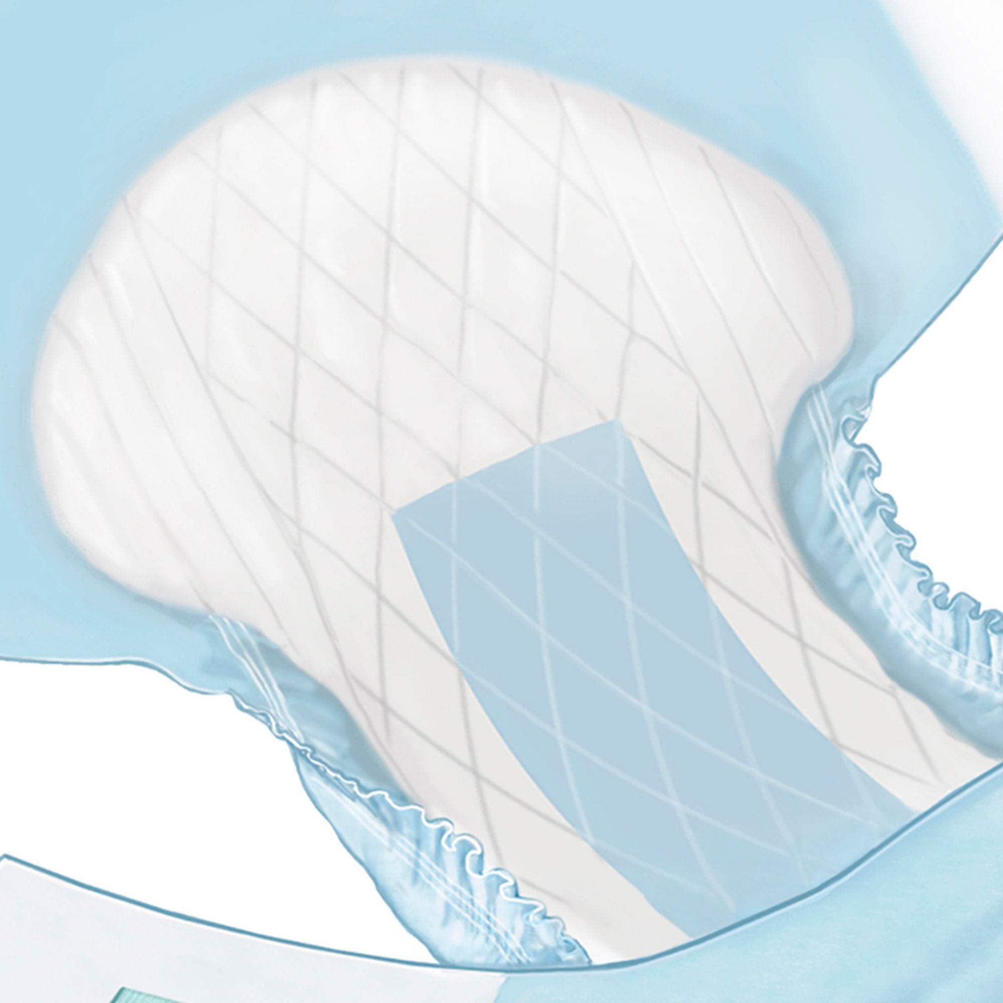 Cardinal - 63065 Incontinence Brief Wings™ Plus Adult X-Large Unisex Disposable Heavy Absorbency