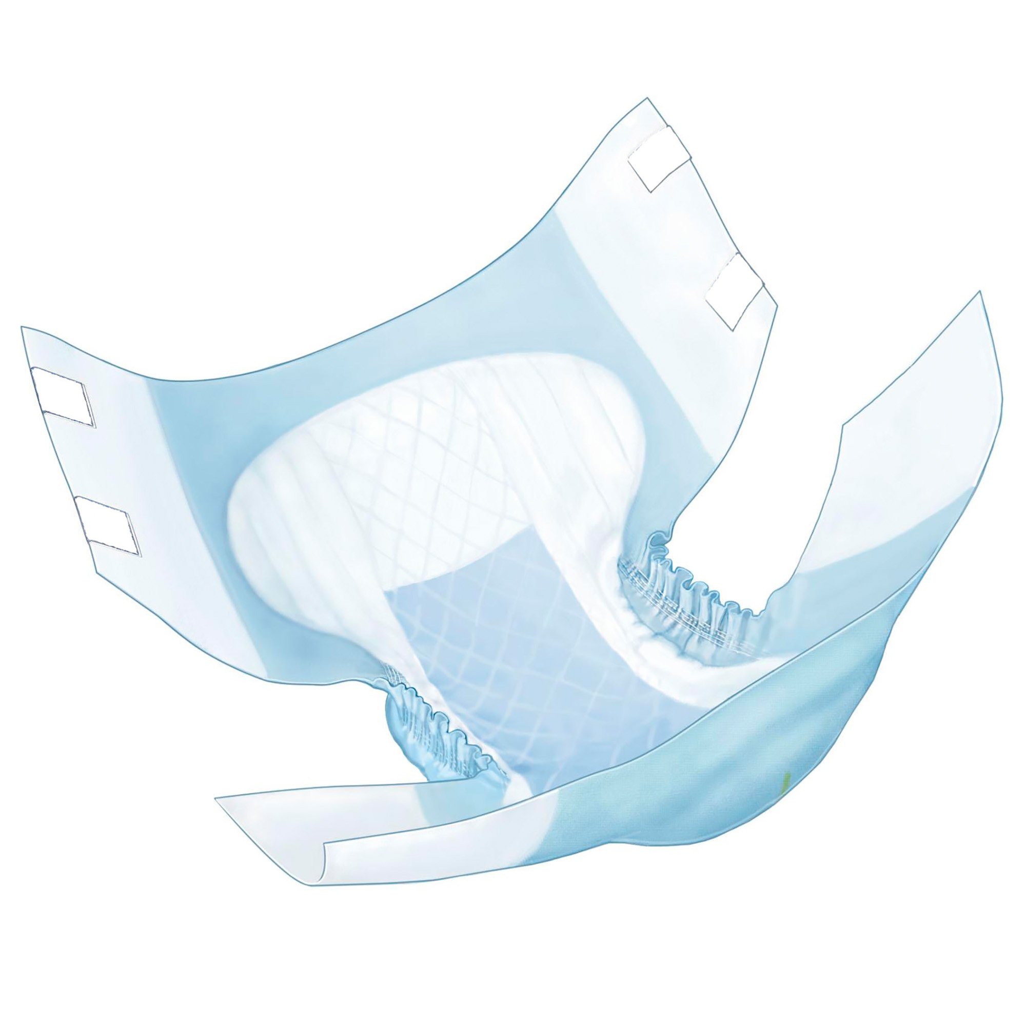 Cardinal - 67034 Wings™ Overnight Absorbency Incontinence Brief