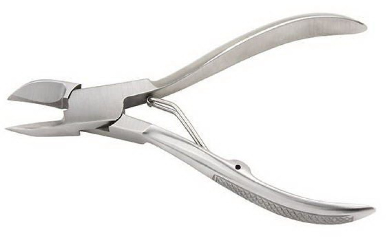 Integra Lifesciences - V940200 Nail Nipper Vantage® Concave Jaw 4-5/8 Inch Length Stainless Steel