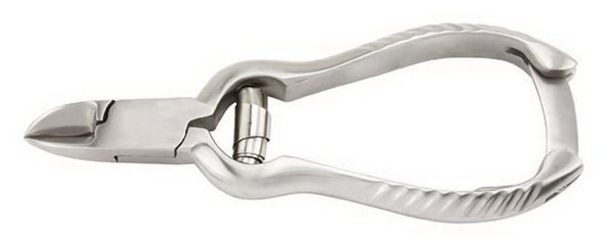 Integra Lifesciences - V940205 Nail Nipper Vantage® Concave Jaw 5-1/2 Inch Length Stainless Steel