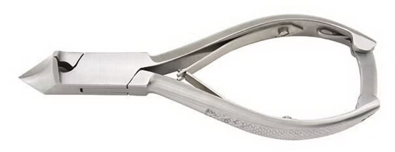 Integra Lifesciences - V940215 Nail Nipper Vantage® Angled Concave Jaw 5-1/2 Inch Length Stainless Steel