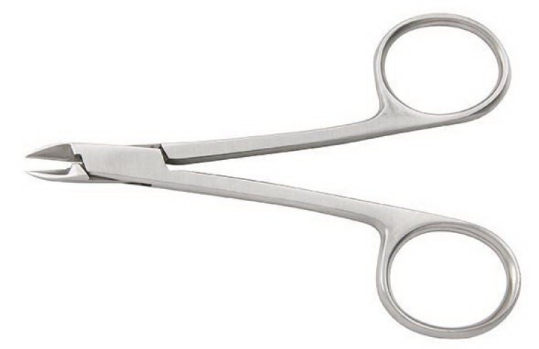 Integra Lifesciences - V940220 Nail Nipper Vantage® Straight 4 Inch Length Stainless Steel