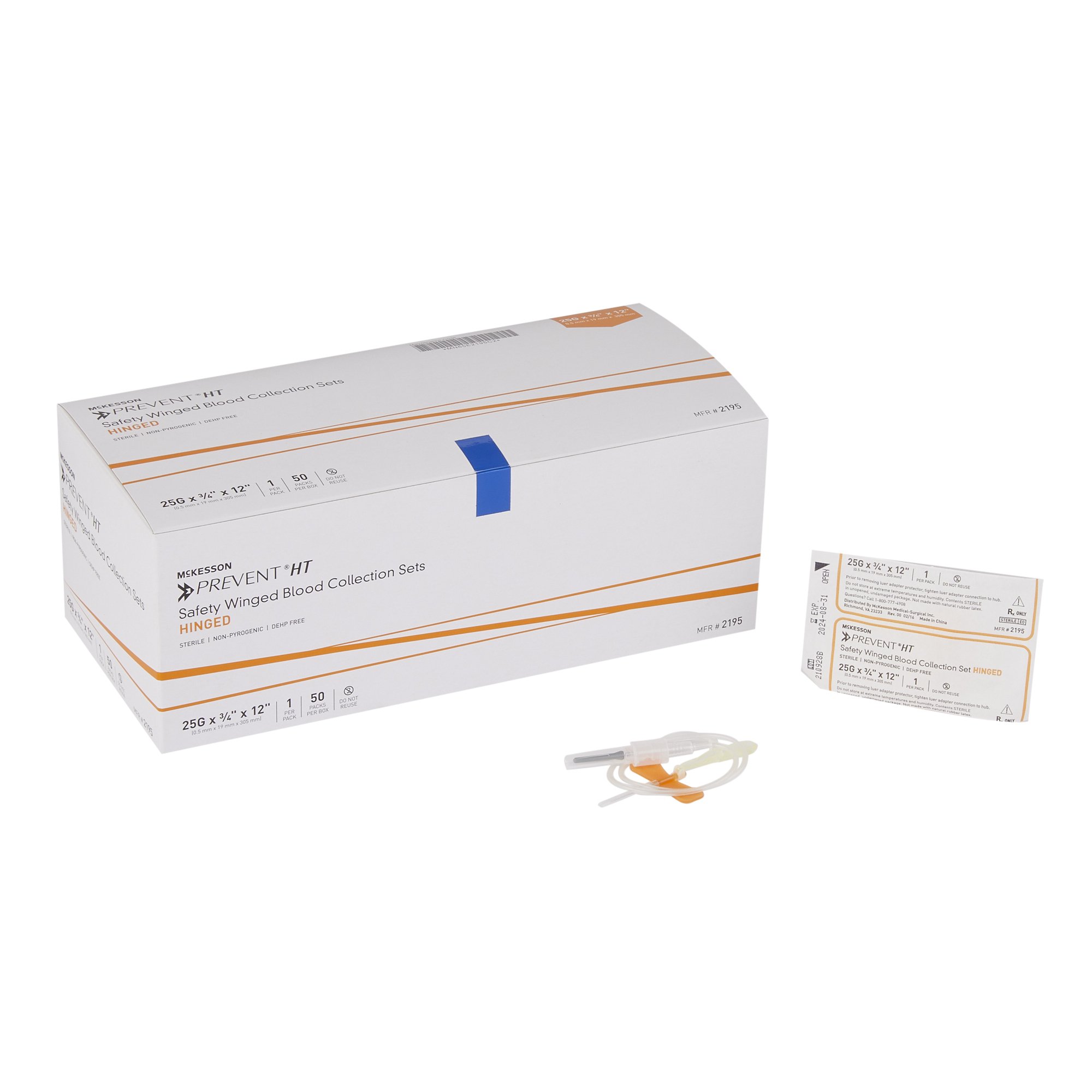 McKesson Brand - 2195 McKesson Prevent® Blood Collection Set