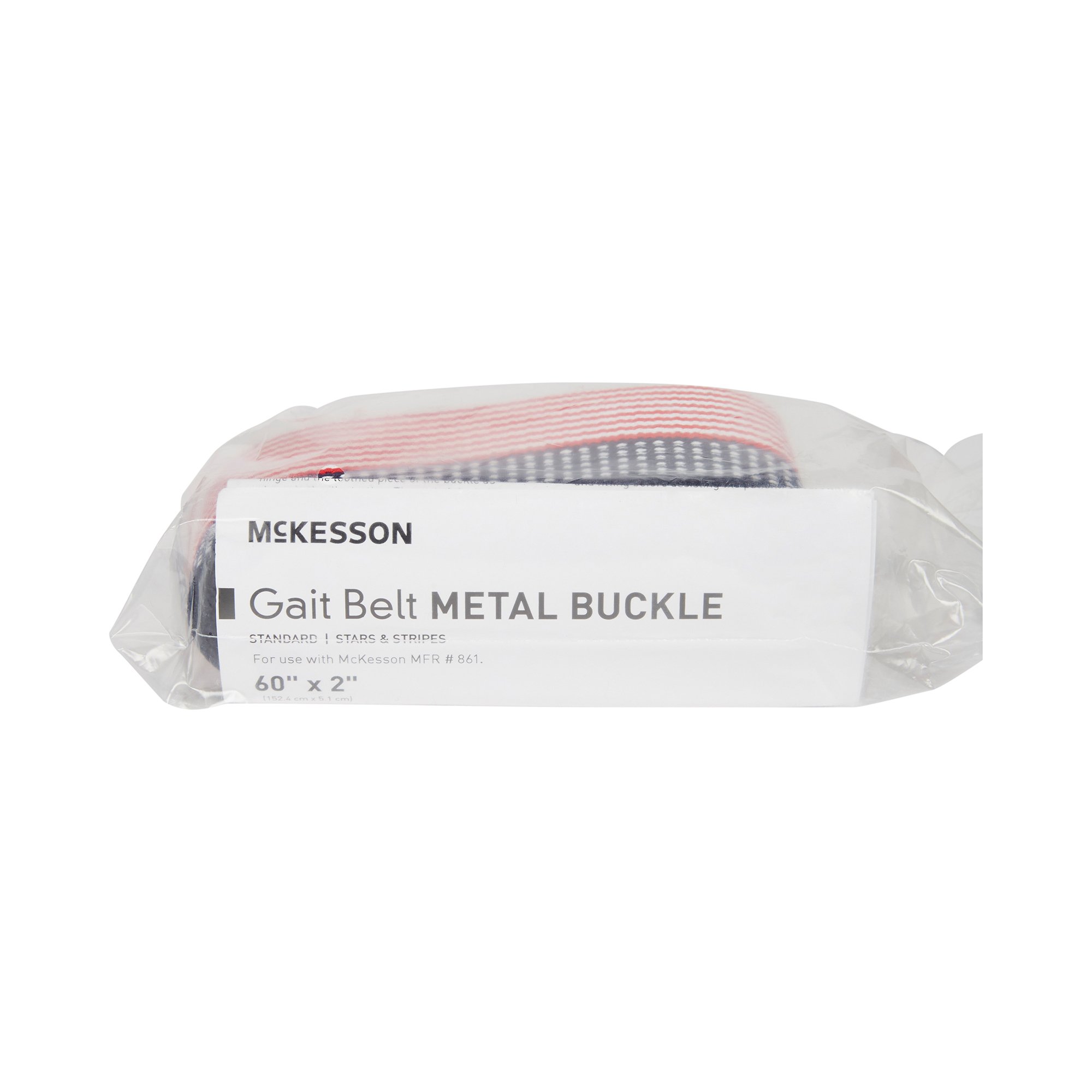 McKesson Brand - 861 McKesson Stars and Stripes Gait Belt