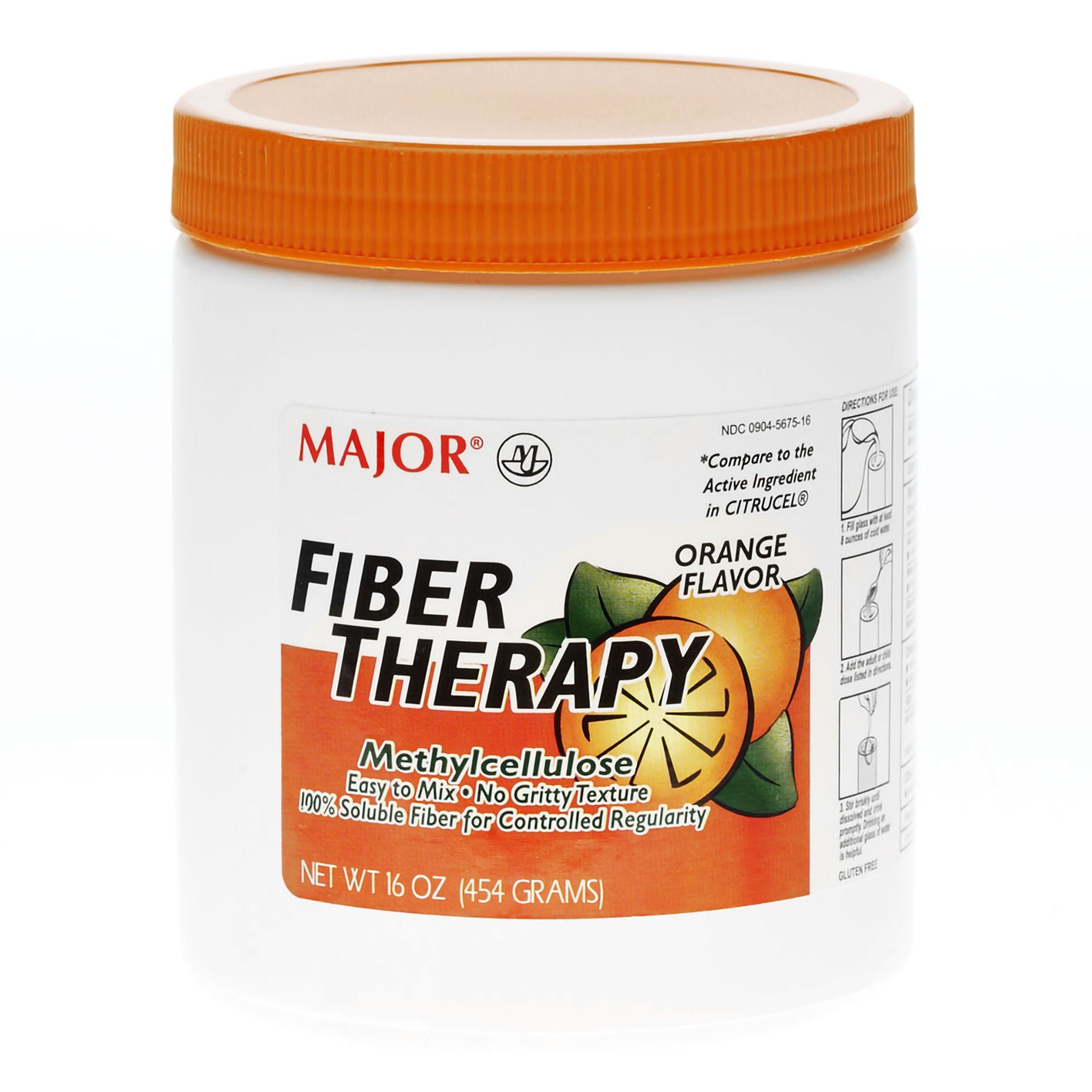 Major Pharmaceuticals - 00904567516 Fiber Therapy Methyl Cellulose Fiber Supplement
