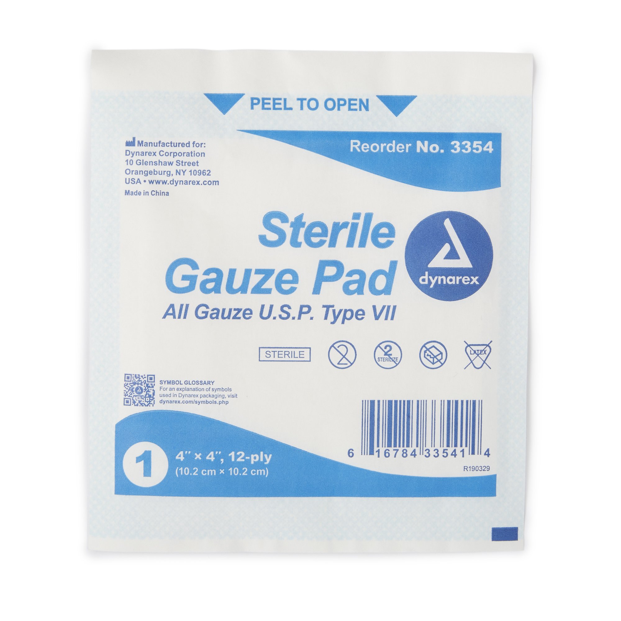 Dynarex Gauze Sponge 3354 by Dynarex