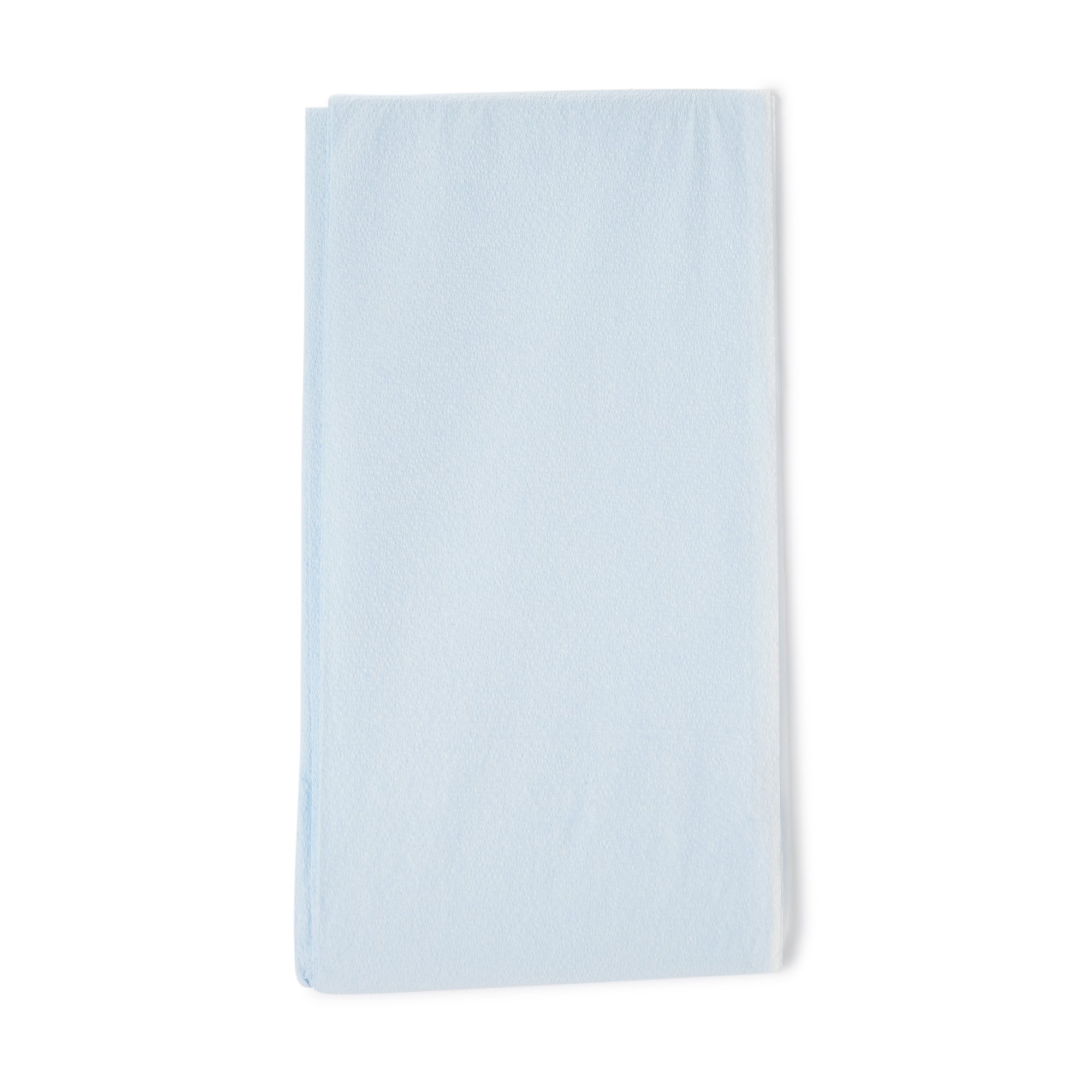 Graham Medical Products 52166 - Graham Medical Blue / White Flat Stretcher Sheet, 40 x 90 Inch - 50/Case