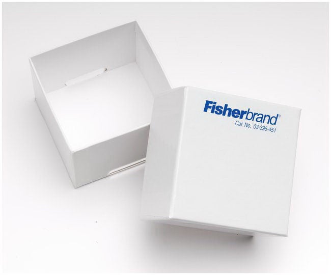 Fisher Anatomical - 03395454 Cryo/Freezer Box 4 X 5.75 X 5.75 Inch, White, -196°C Operating Temperature For Mechanical Freezers and Liquid Nitrogen Tanks and Storage System
