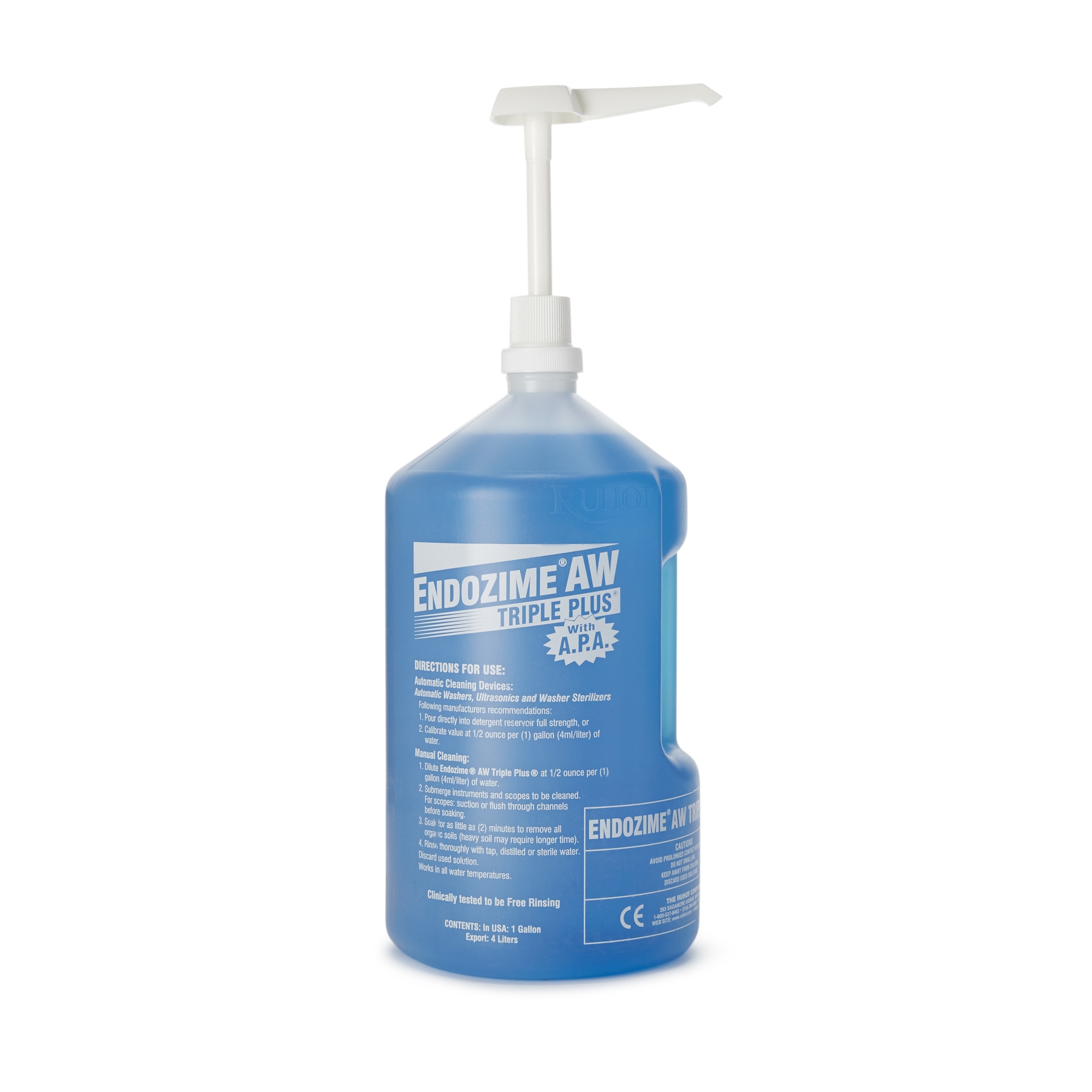 Ruhof Healthcare - 34521-27 Endozime® with APA Multi-Enzymatic Instrument Detergent