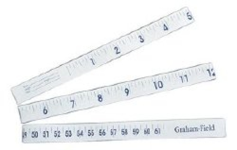 Graham-Field 1336 - Graham-Field Paper Infant Tape Measure - 1/Each, 100/Pack, 1000/Box
