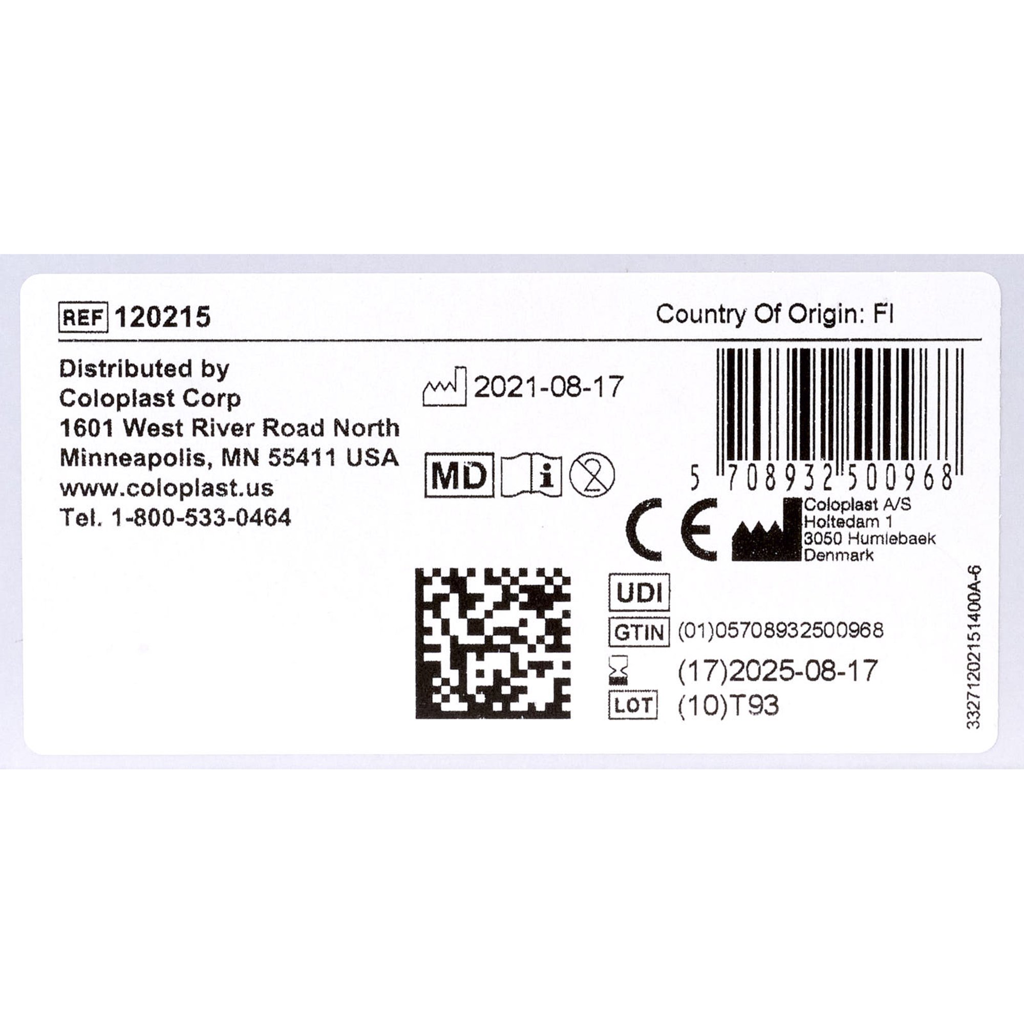 Coloplast - 120215 Brava® Sting-Free Skin Barrier Wipes