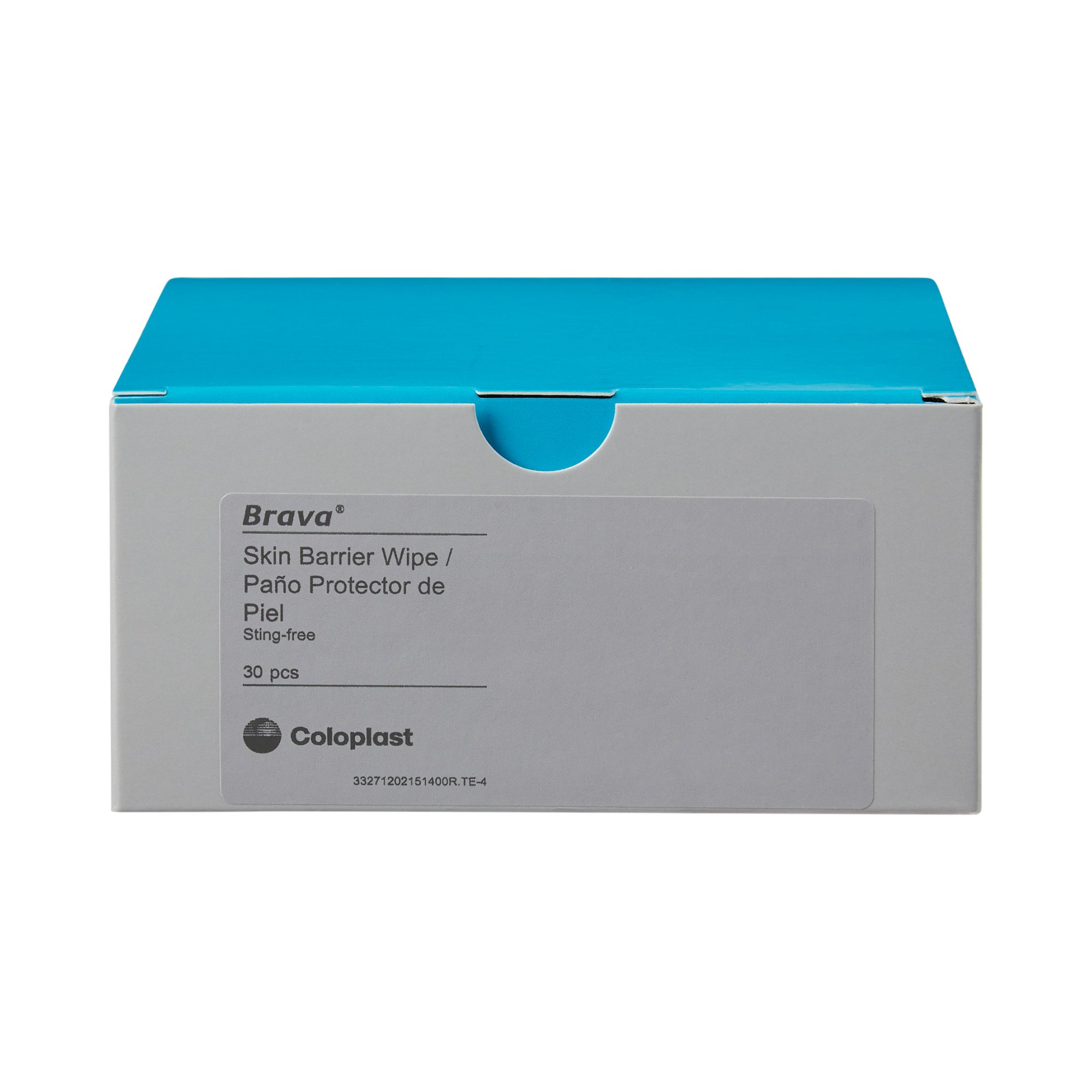 Coloplast 120215 - Brava® Sting-Free Skin Barrier Wipes, 2.75 x 4 Inch - 1/Each, 30/Box
