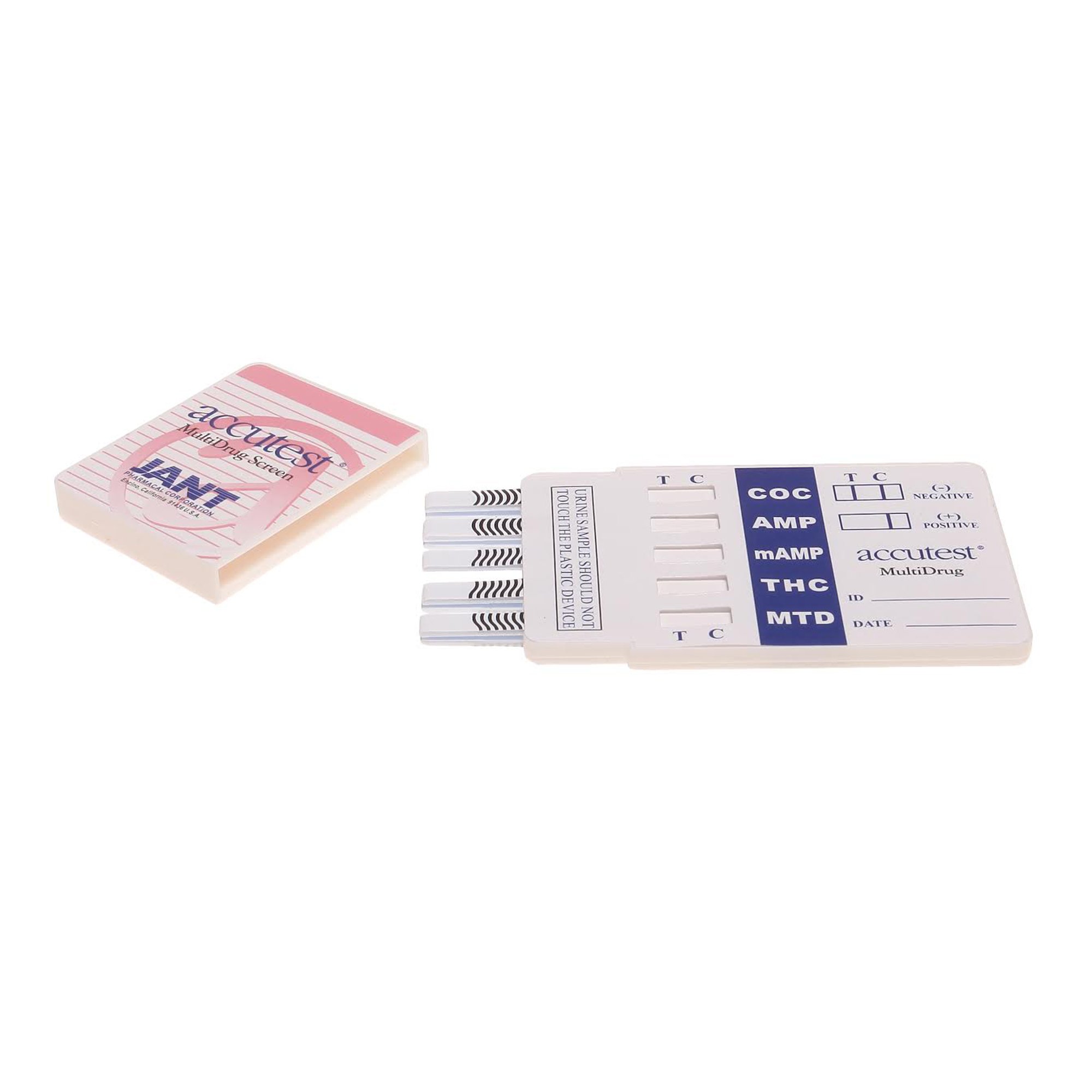 Jant Pharmacal Corp DS01AC425 - Accutest® 5-Drug Panel Drugs of Abuse Test - 25/Box