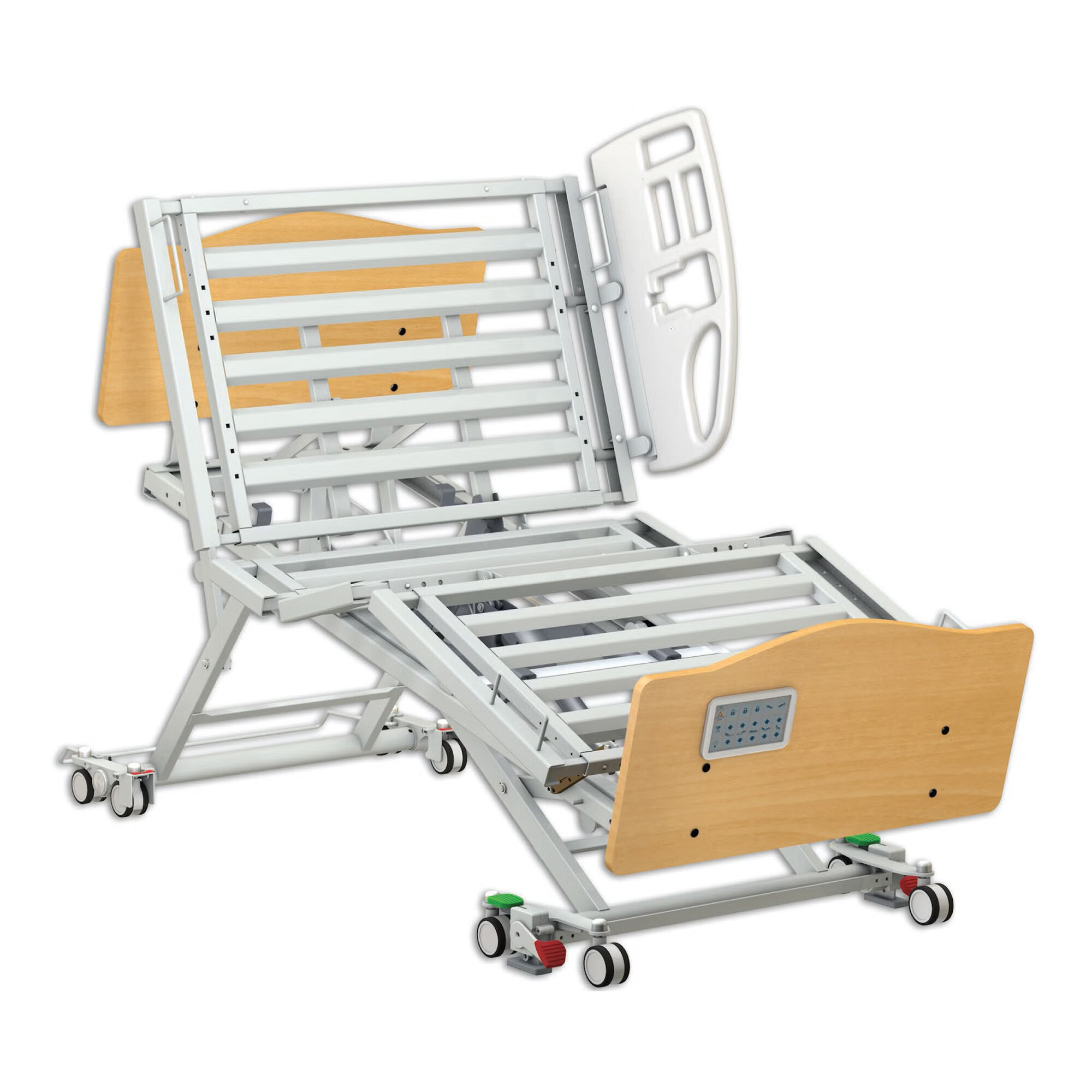 Span America - MC9RW Electric Bed Encore® Resident Care High-Low 90 Inch Length Retractable Deck 11 Functions 7-7/8 to 31 Inch Height Range