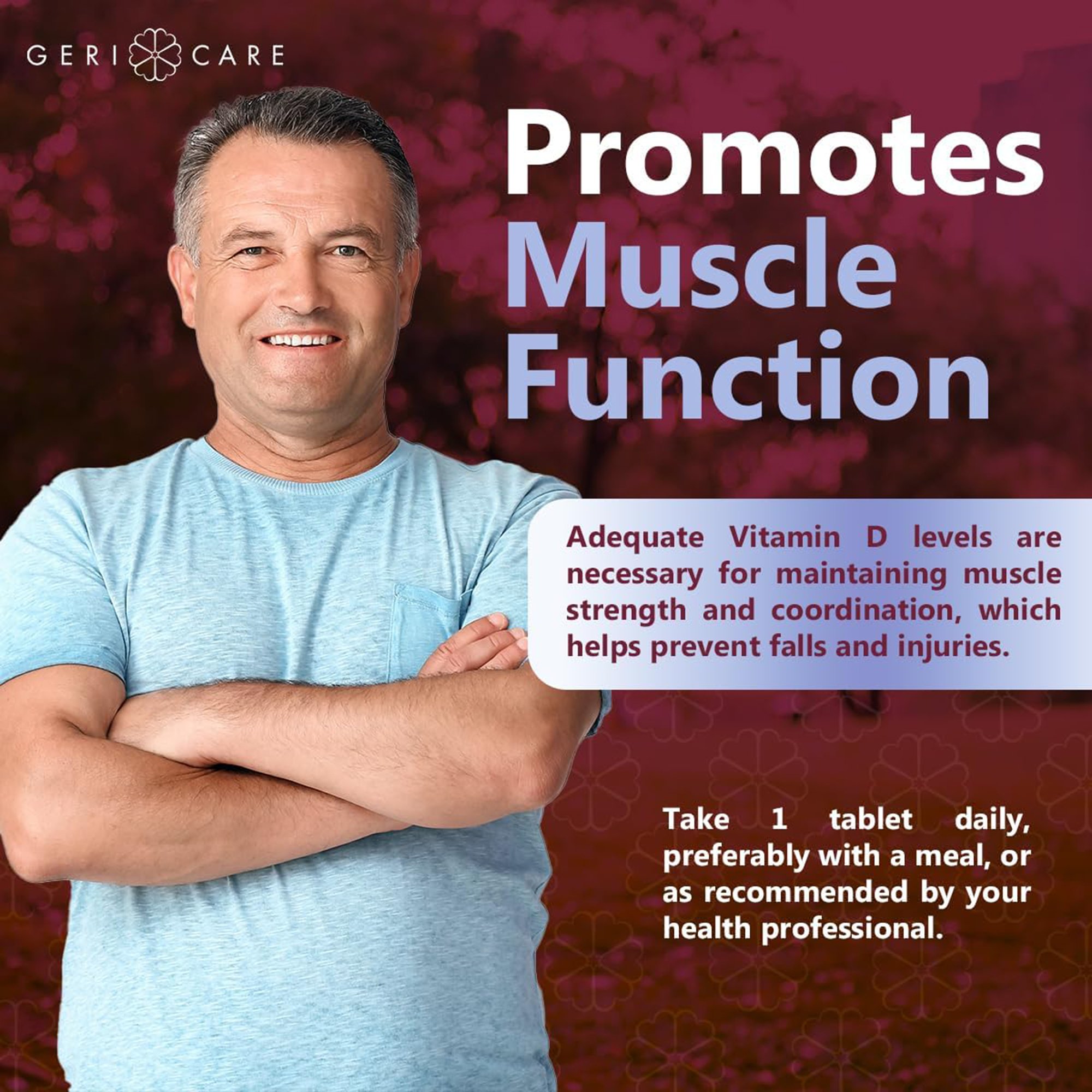 Geri-Care - 876-01-GCP Geri-Care® Vitamin D-3 Supplement
