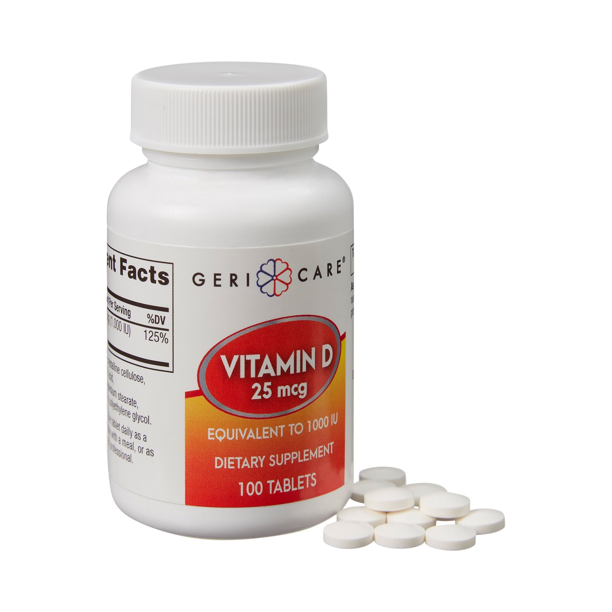Geri-Care - 876-01-GCP Geri-Care® Vitamin D-3 Supplement