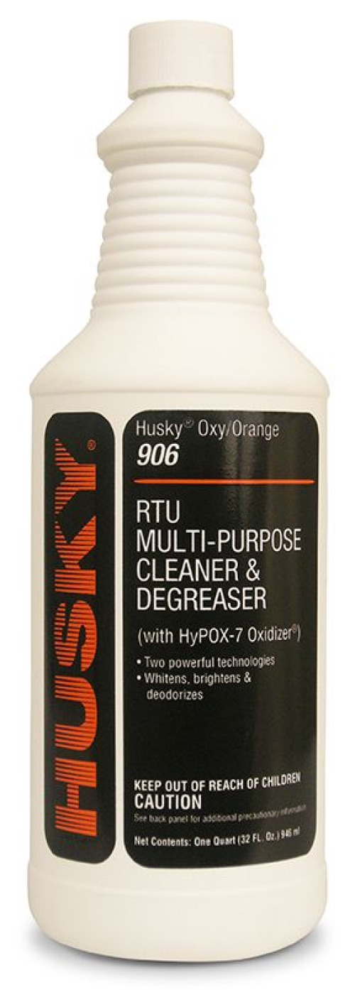 Canberra - HSK-906-03 Surface Cleaner / Degreaser Husky® Oxy/Orange Peroxide Based Manual Pour Liquid 32 oz. Bottle Citrus Scent NonSterile
