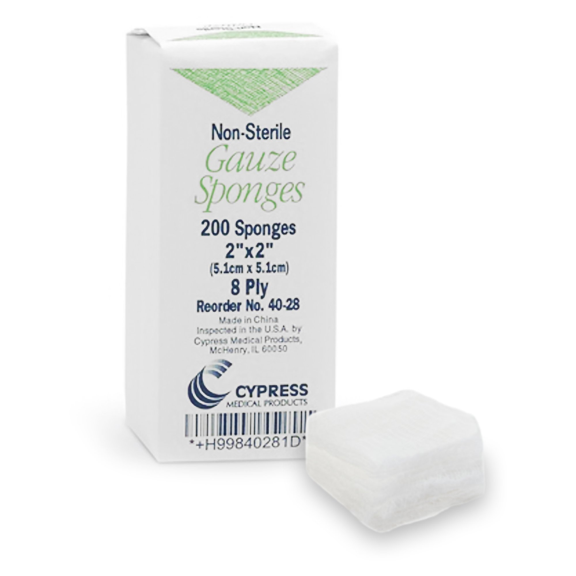 McKesson Brand - 40-28 Cypress Gauze Sponge