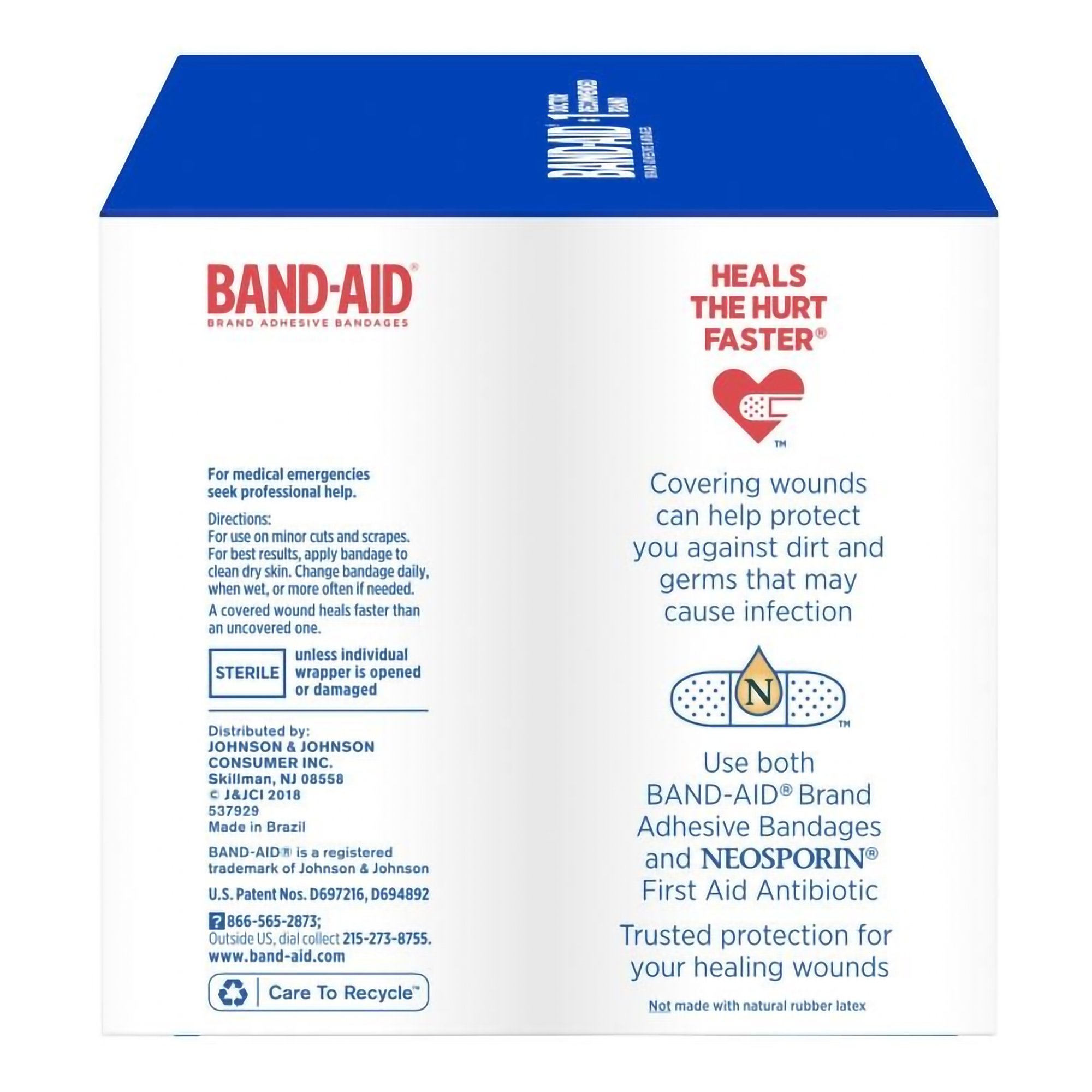 Kenvue Brands LLC 100471100 - Band-Aid® Adhesive Bandages Family Variety Pack - 1/Box, 18/Case