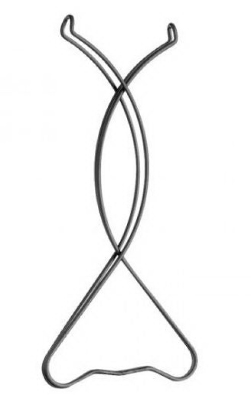 V. Mueller - GU4570 Meatus Clamp V. Mueller® Zipser 4-1/4 Inch Length Stainless Steel