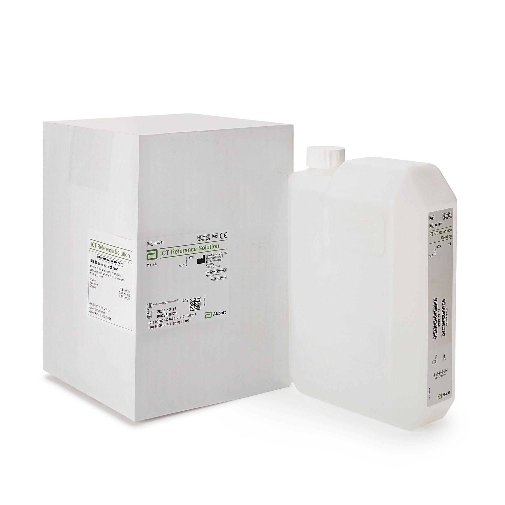 Abbott - 01E4921 Architect™ ICT Reference Solution for use with Architect c16000 Analyzer