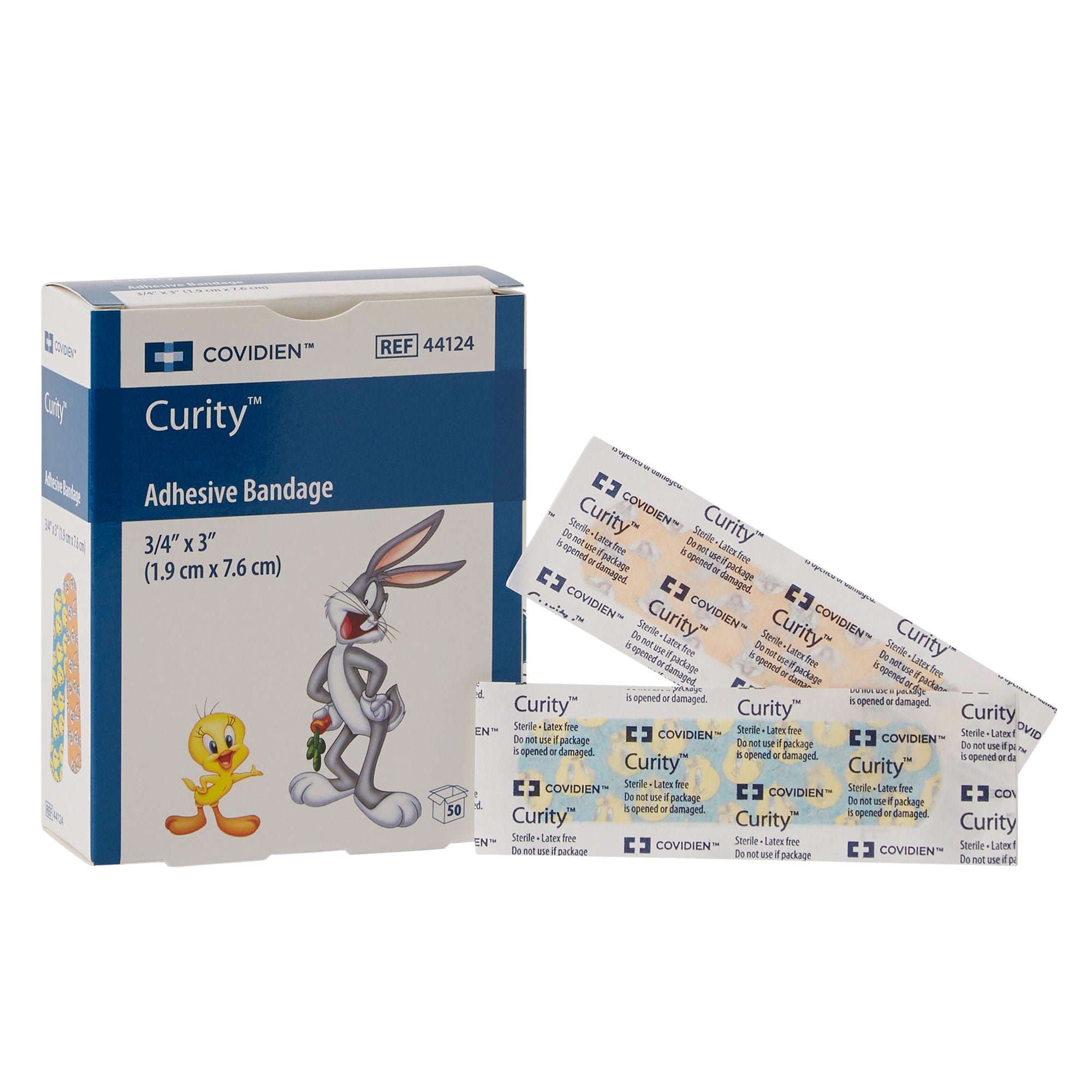 Cardinal - 44124 Curity™ Assorted Looney Tunes Adhesive Strip