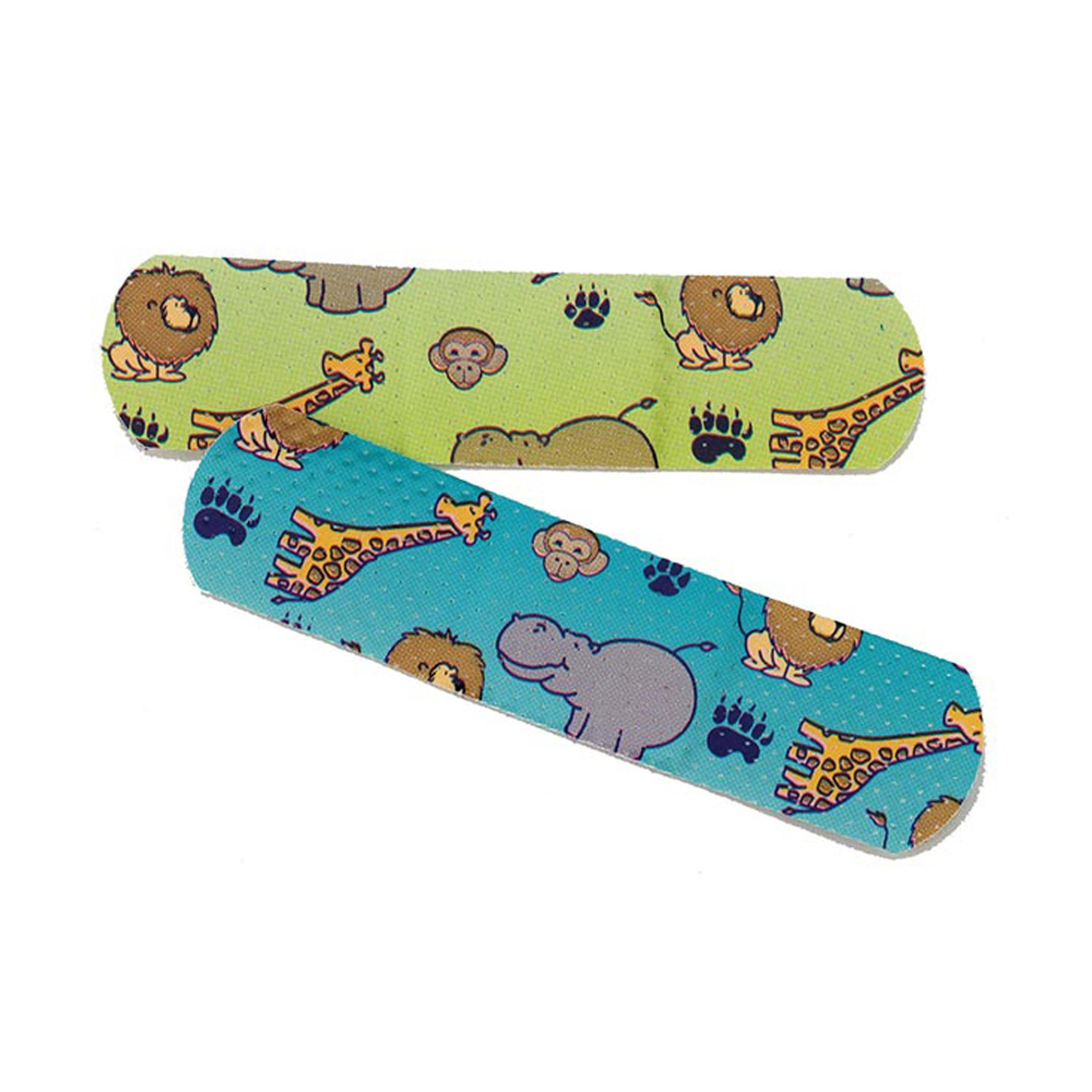 Cardinal 44125 - Curity™ Zoo Design Adhesive Strip, ¾ x 3 Inch - 1/Box, 24/Case