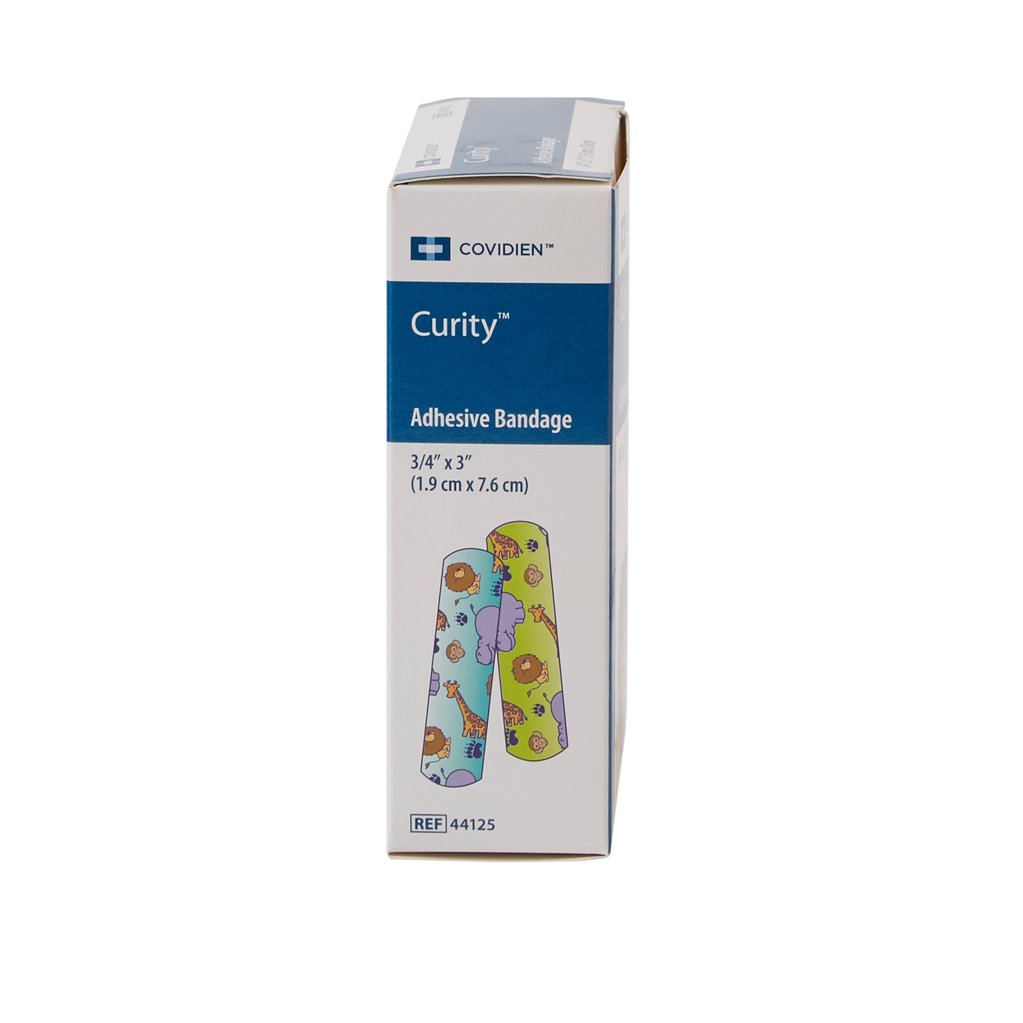 Cardinal 44125 - Curity™ Zoo Design Adhesive Strip, ¾ x 3 Inch - 1/Box, 24/Case