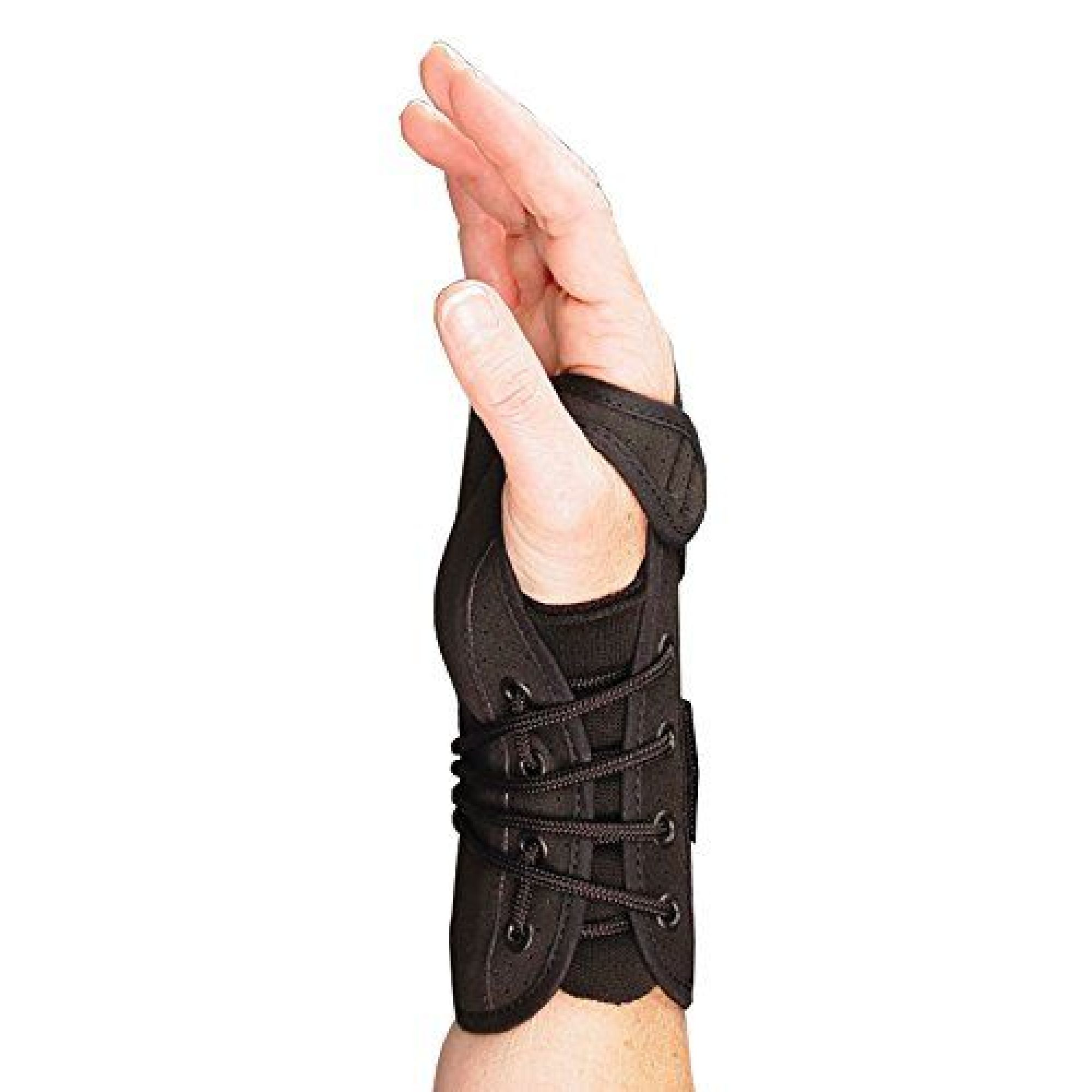 Performance Health - 081571918 Wrist Brace Sammons Preston® Aluminum / Flannel Right Hand Black Small