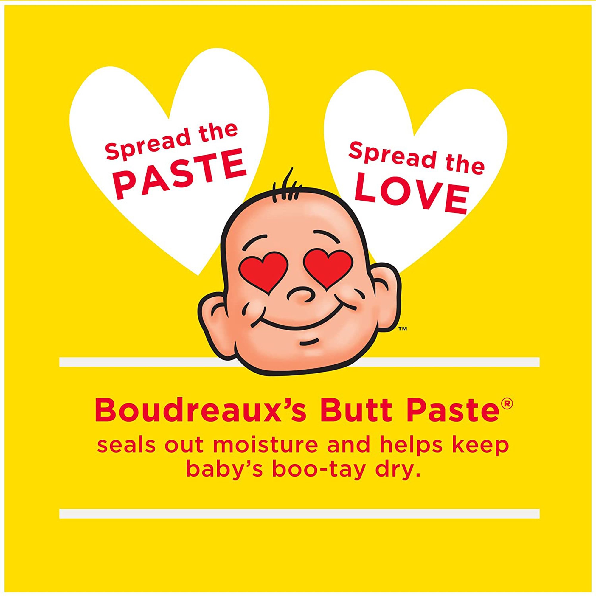 C.B. Fleet 62103033306 - Boudreaux's Butt Paste® Diaper Rash Treatment 16 oz. Jar - 1/Each