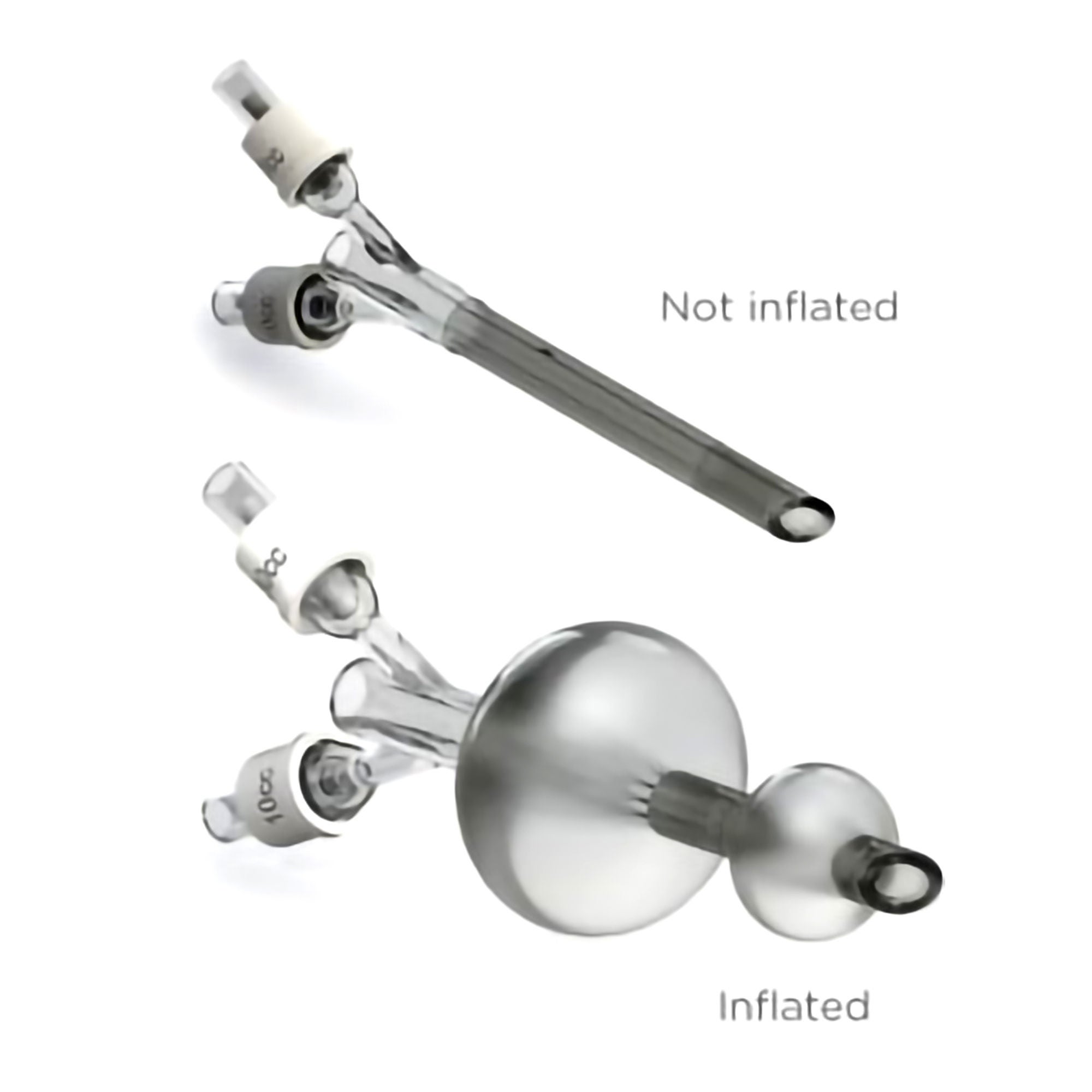 Innovia Medical - RH-4220-01 Epistaxis Catheter with Syringe EpiStax™ Non-Impregnated 97 mm Length Sterile Double Balloon
