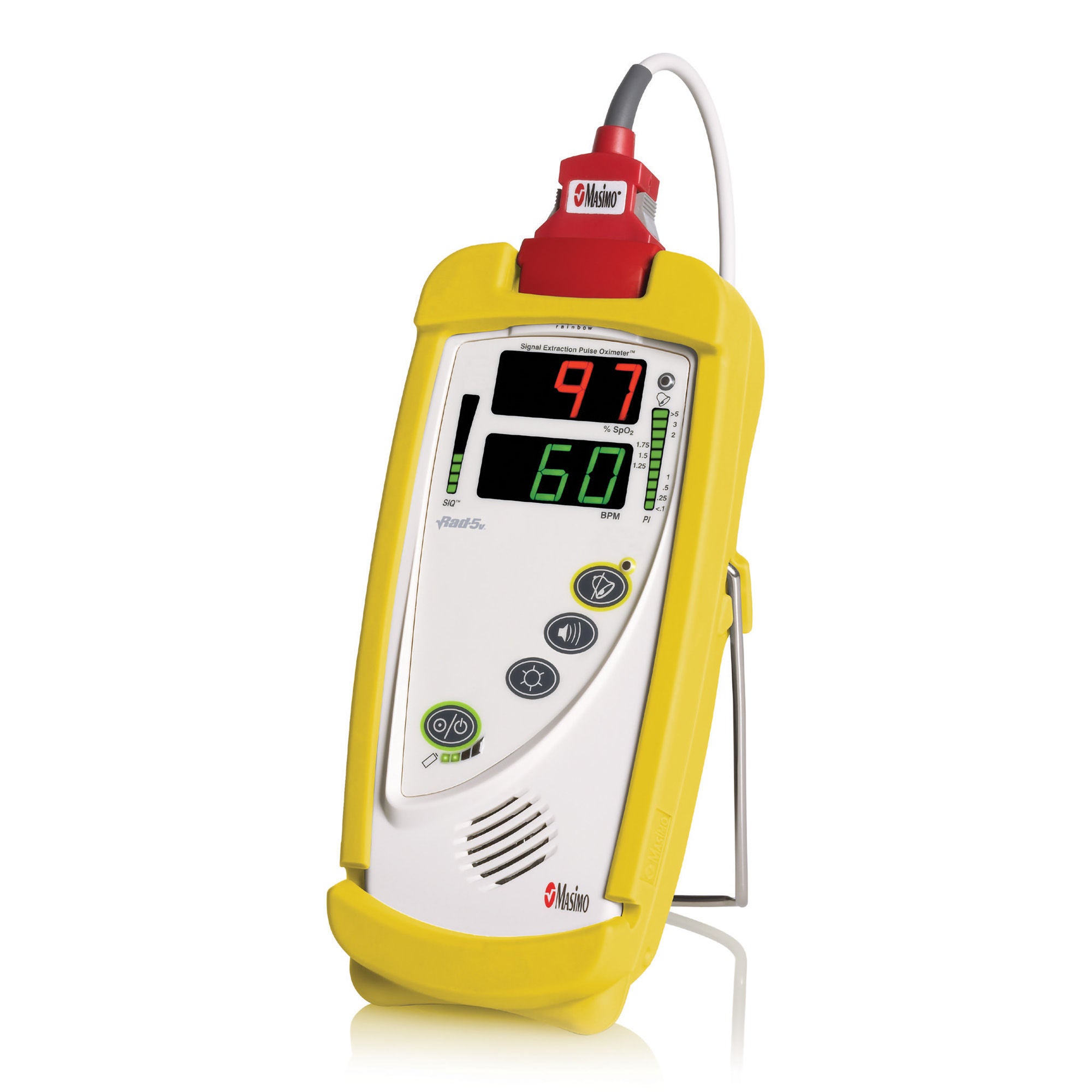 Masimo Corp - 1980 Protective Boot Yellow For Rad-5, Rad-5v Pulse Oximeter