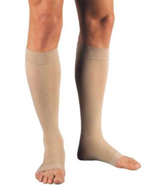 BSN Medical - 114696 Compression Stocking Jobst® Relief Knee High Large Beige Open Toe