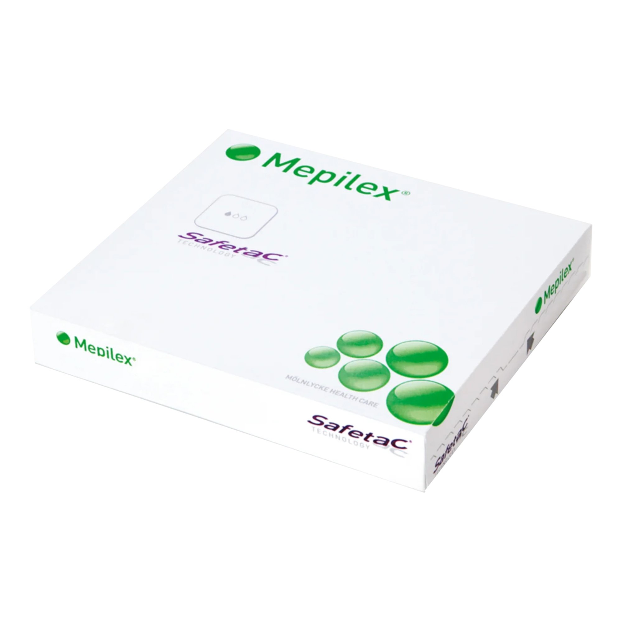 Molnlycke 294090 - Mepilex® Silicone Foam Dressing, 4 x 5 Inch - 1/Each, 5/Box, 50/Case
