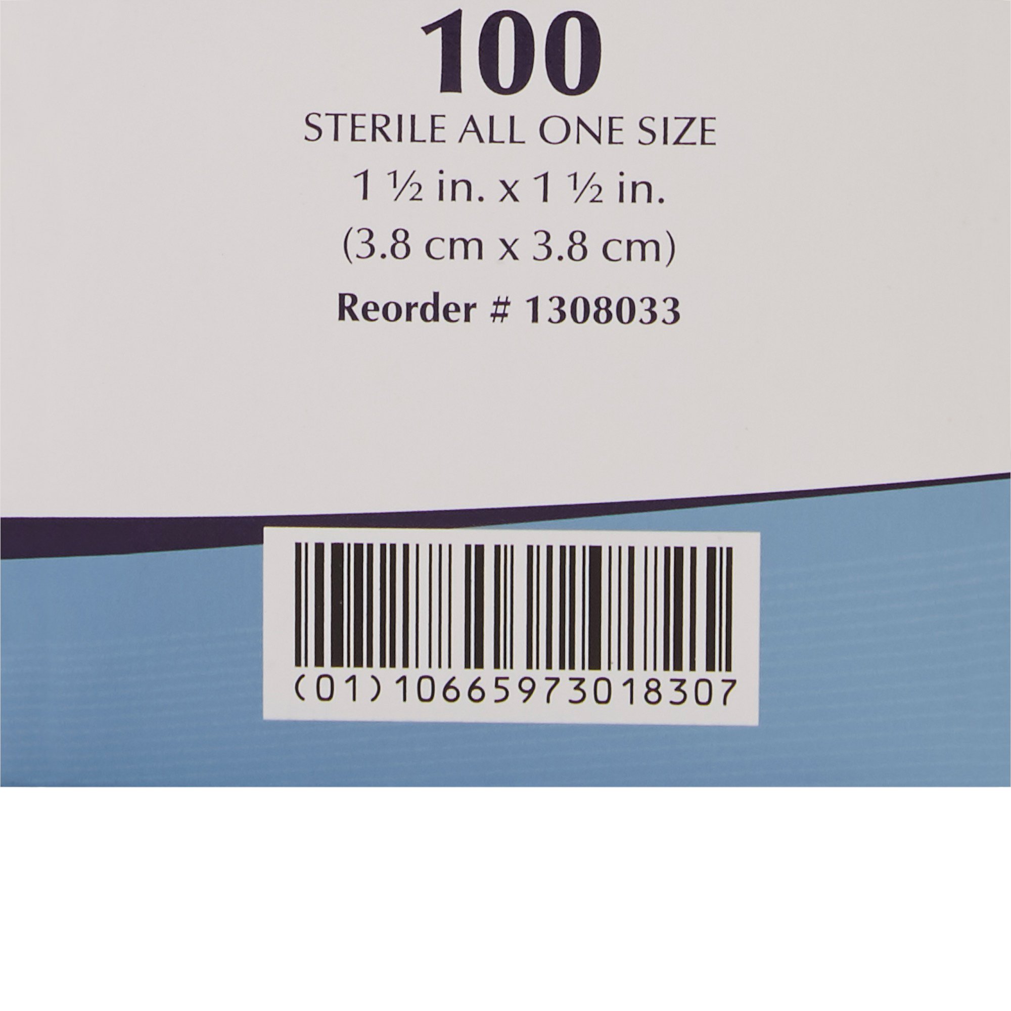 Dukal - 1308033 American® White Cross Sheer Adhesive Spot Bandage