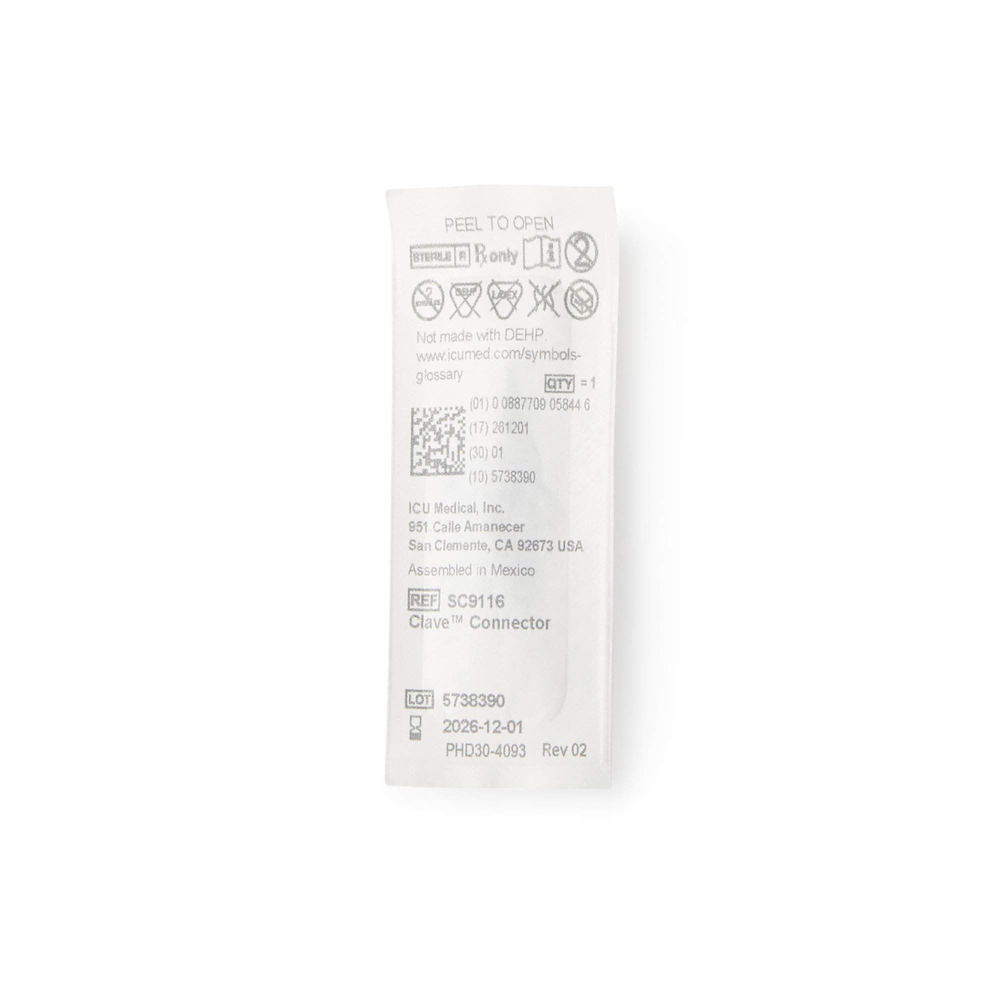 IV Connector SC9116 by ICU Medical