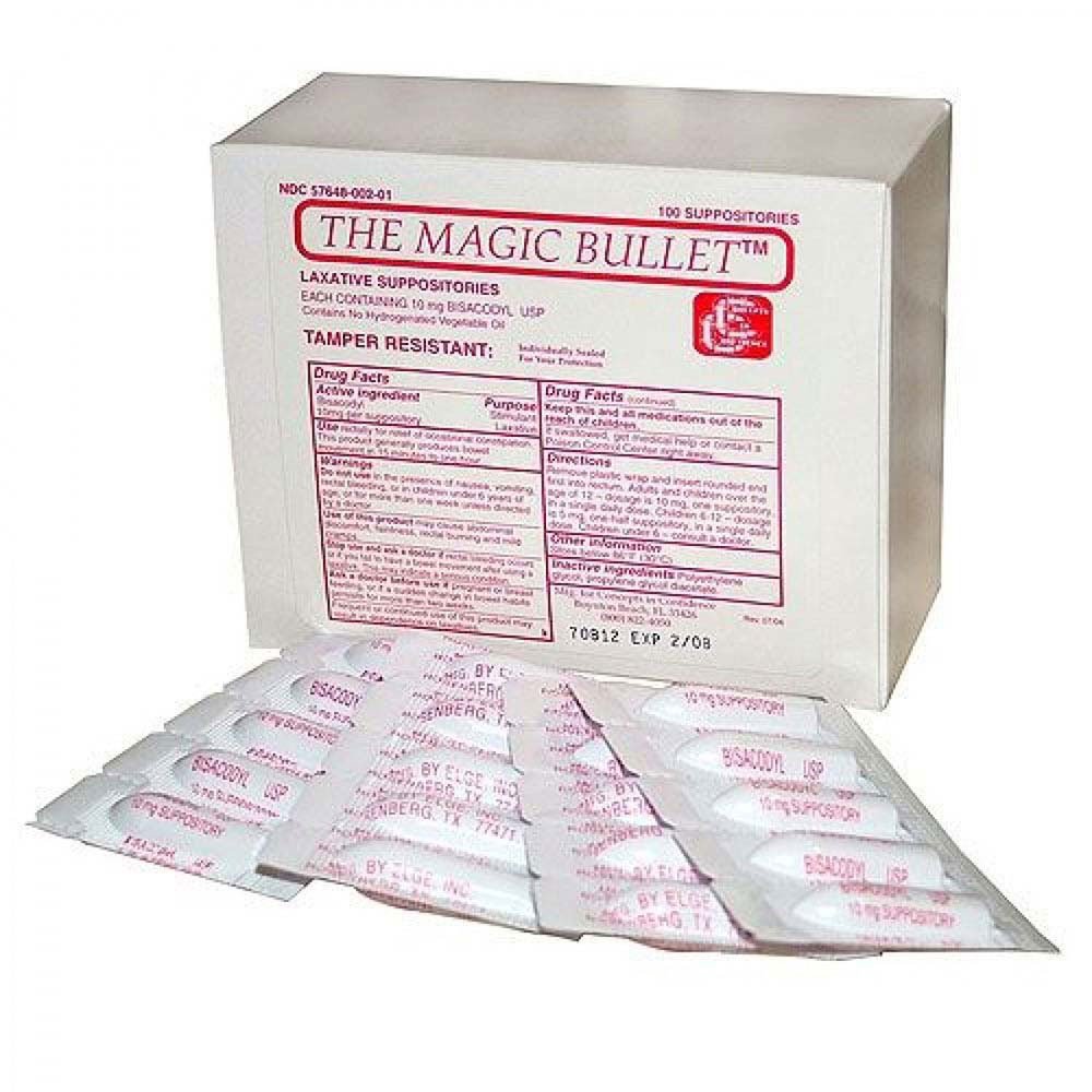 Independence Medical - CSCCMB100 Magic Bullet® Bisacodyl USP Laxative