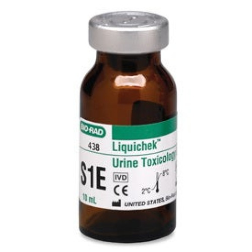 Bio-Rad Laboratories - 438 Control Liquichek™ Urine Toxicology Level S1E 1 X 10 mL